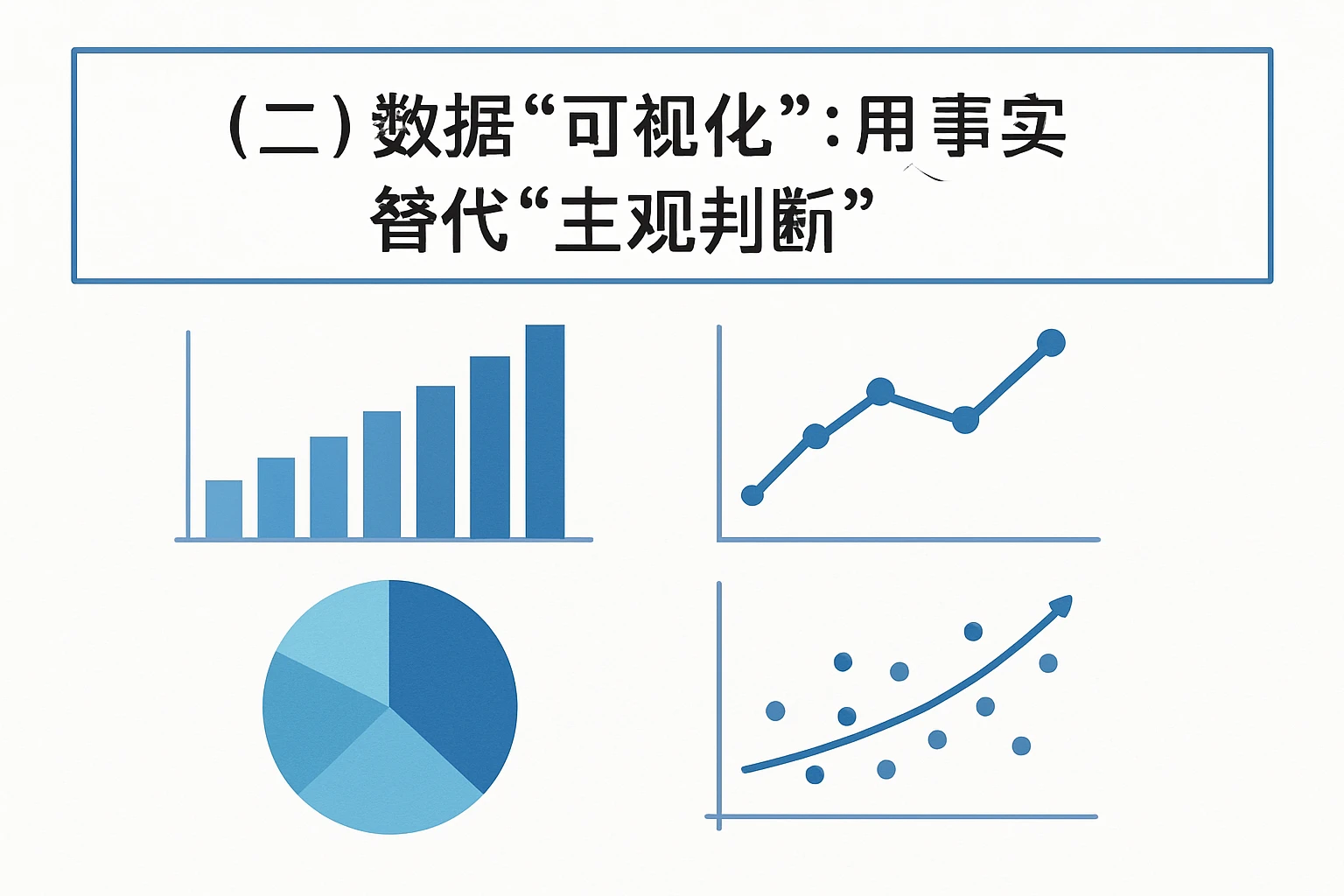（二）数据“可视化”：用事实替代“主观判断”