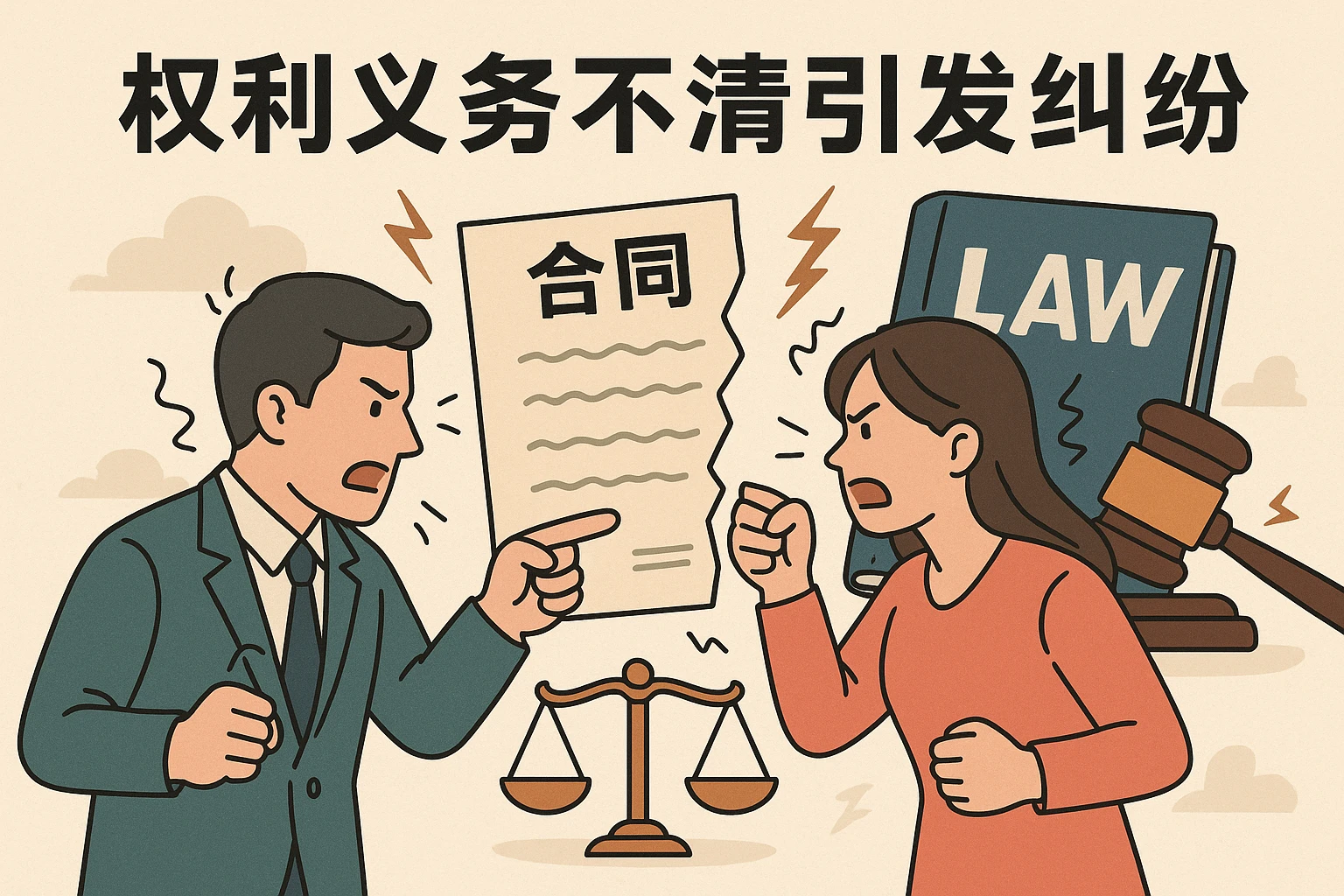 2. 权利义务不清引发纠纷