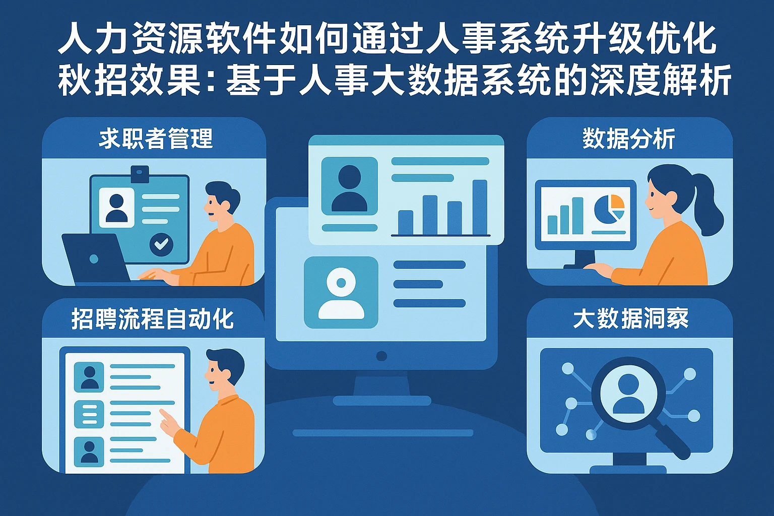 人力资源软件如何通过人事系统升级优化秋招效果:基于人事大数据系统的深度解析