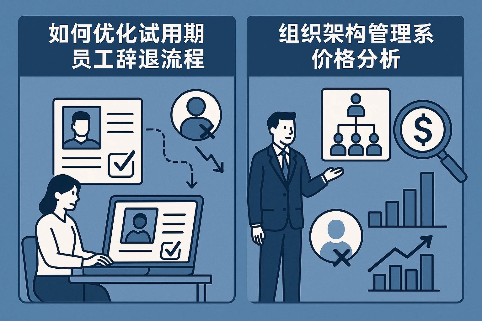 人事管理软件如何优化试用期员工辞退流程与组织架构管理系统价格分析