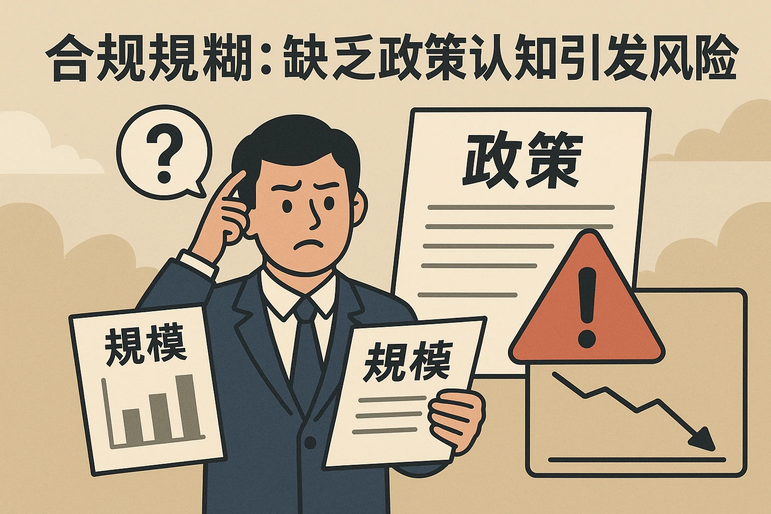 2. 合规模糊：缺乏政策认知引发风险