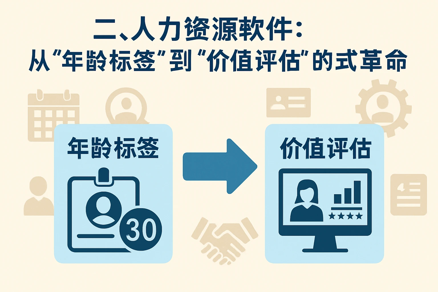 二、人力资源软件：从“年龄标签”到“价值评估”的范式革命