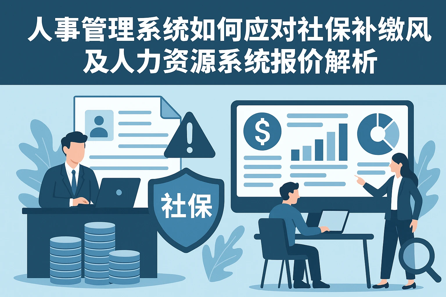 人事管理系统如何应对社保补缴风险及人力资源系统报价解析