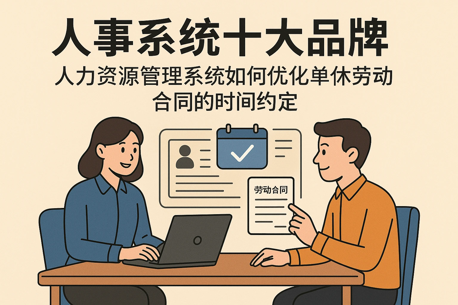 人事系统十大品牌:人力资源管理系统如何优化单休劳动合同的时间约定