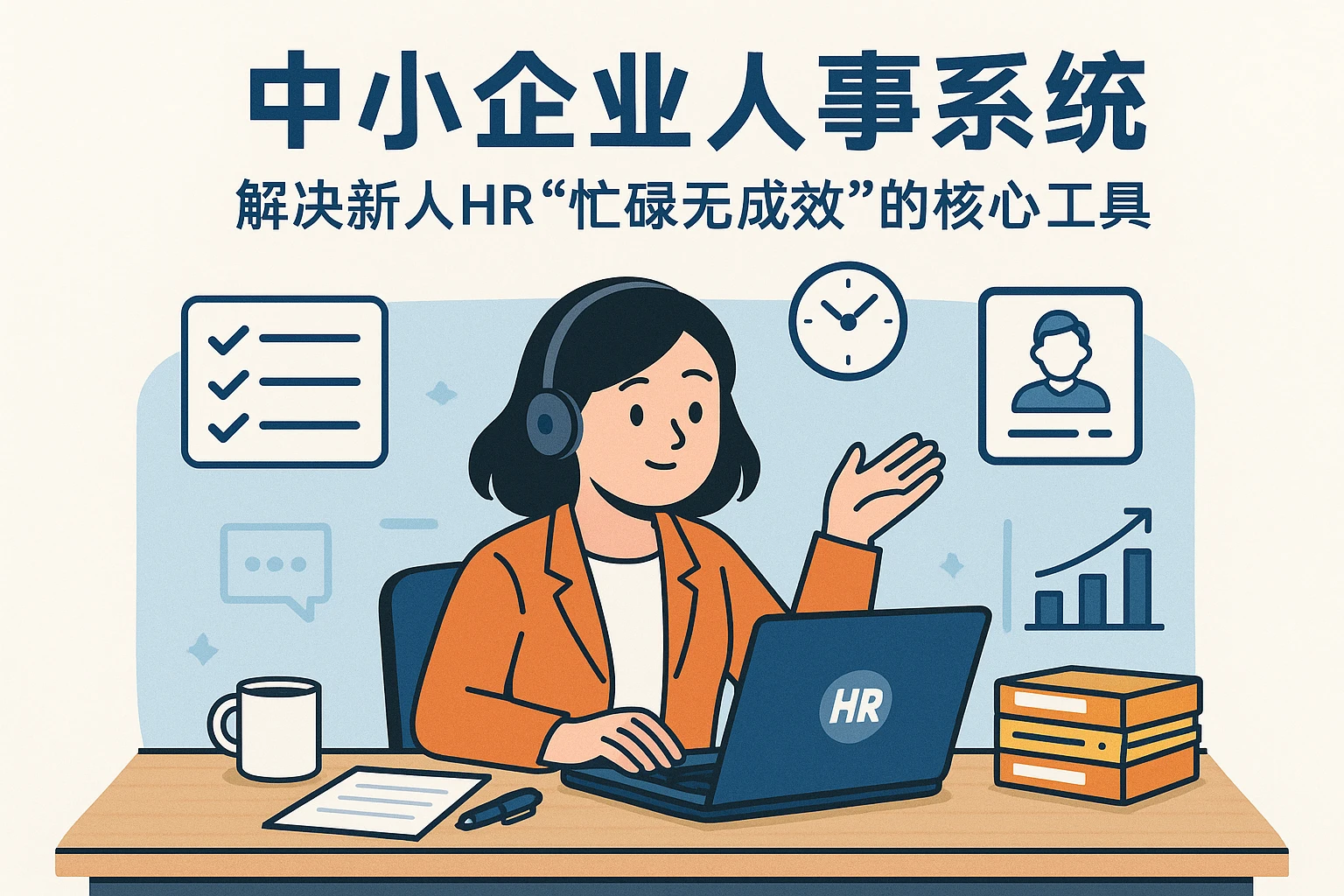 中小企业人事系统:解决新人HR“忙碌无成效”的核心工具