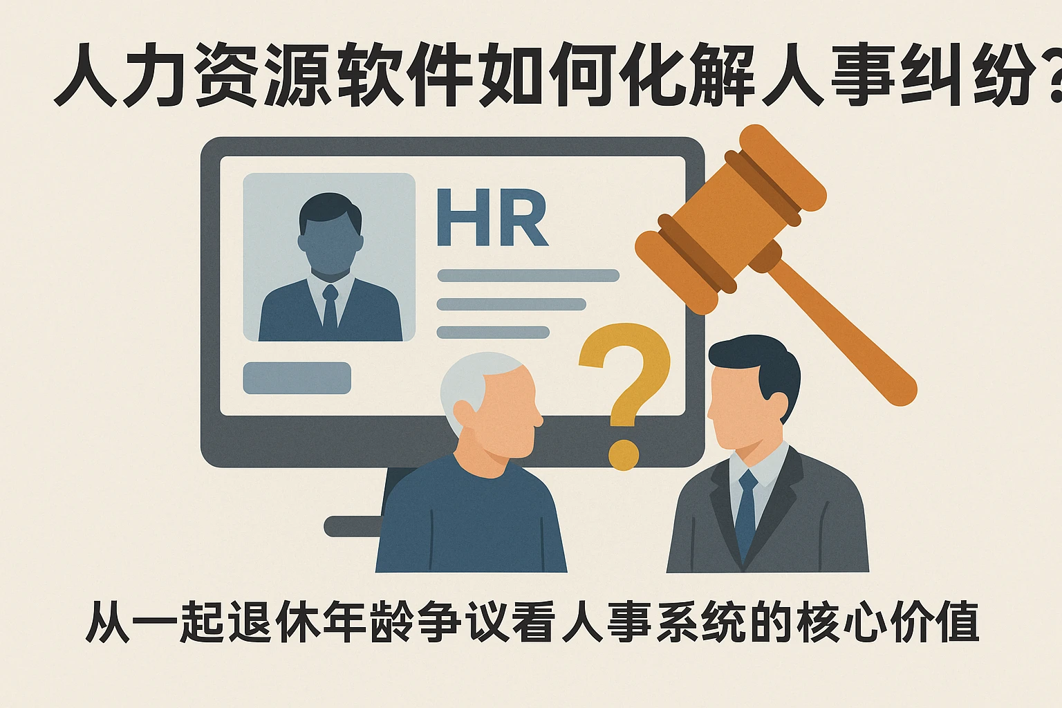 人力资源软件如何化解人事纠纷？从一起退休年龄争议看人事系统的核心价值