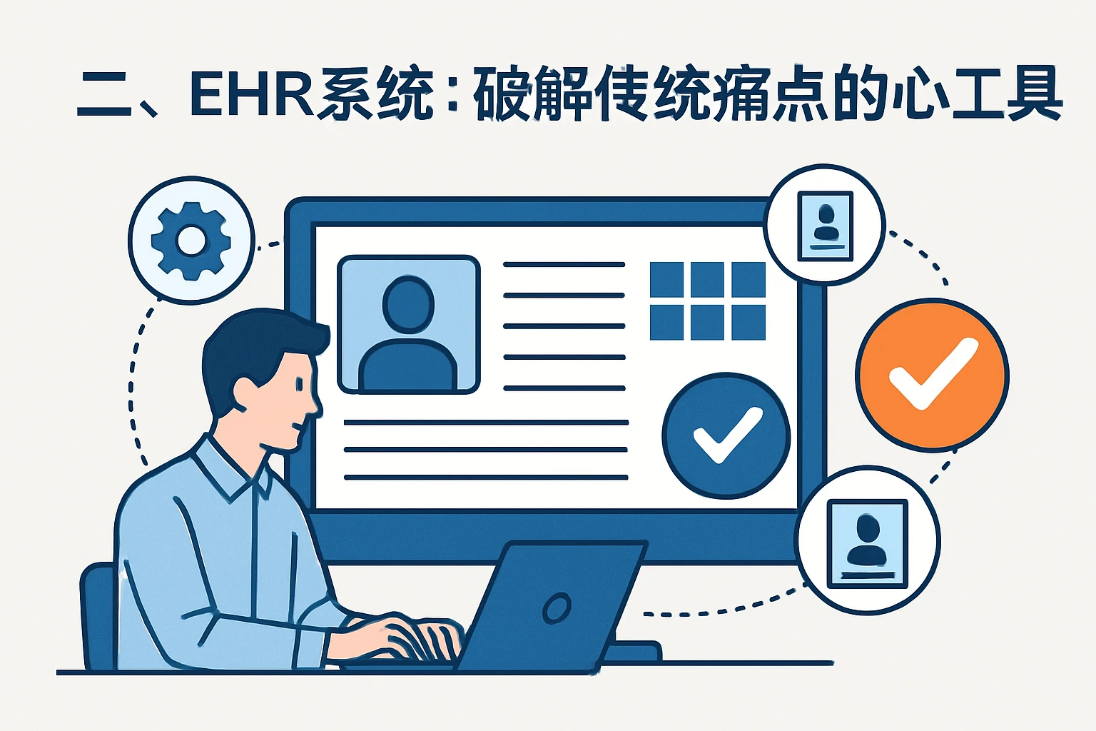 二、ehr系统:破解传统痛点的核心工具