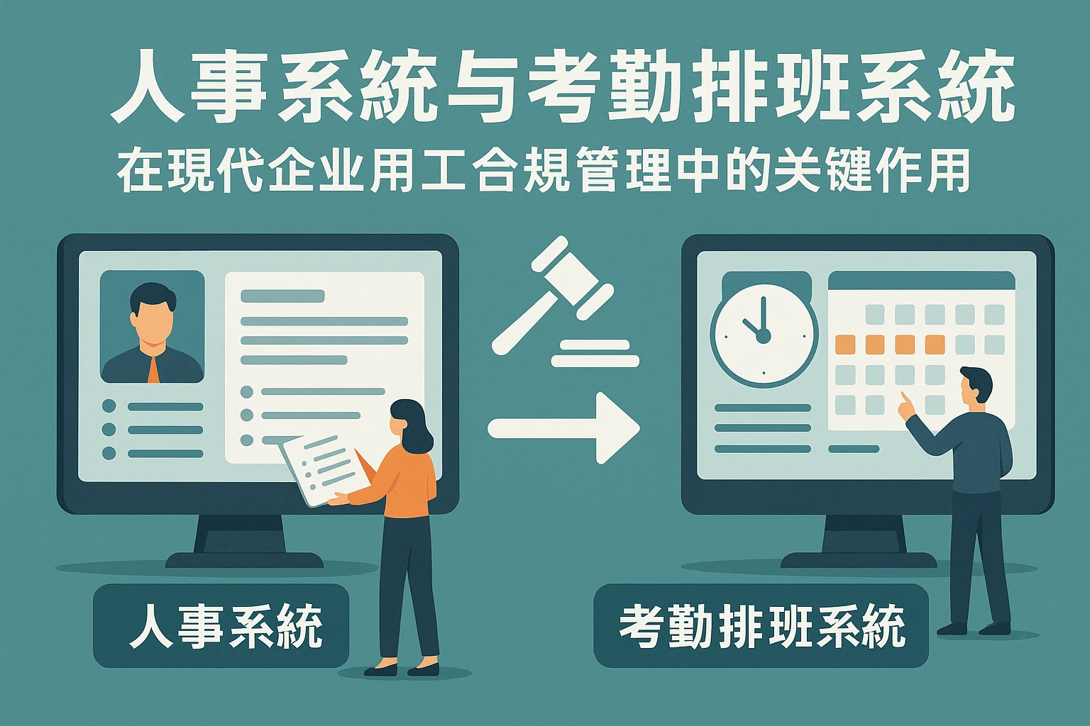 人事系统与考勤排班系统在现代企业用工合规管理中的关键作用