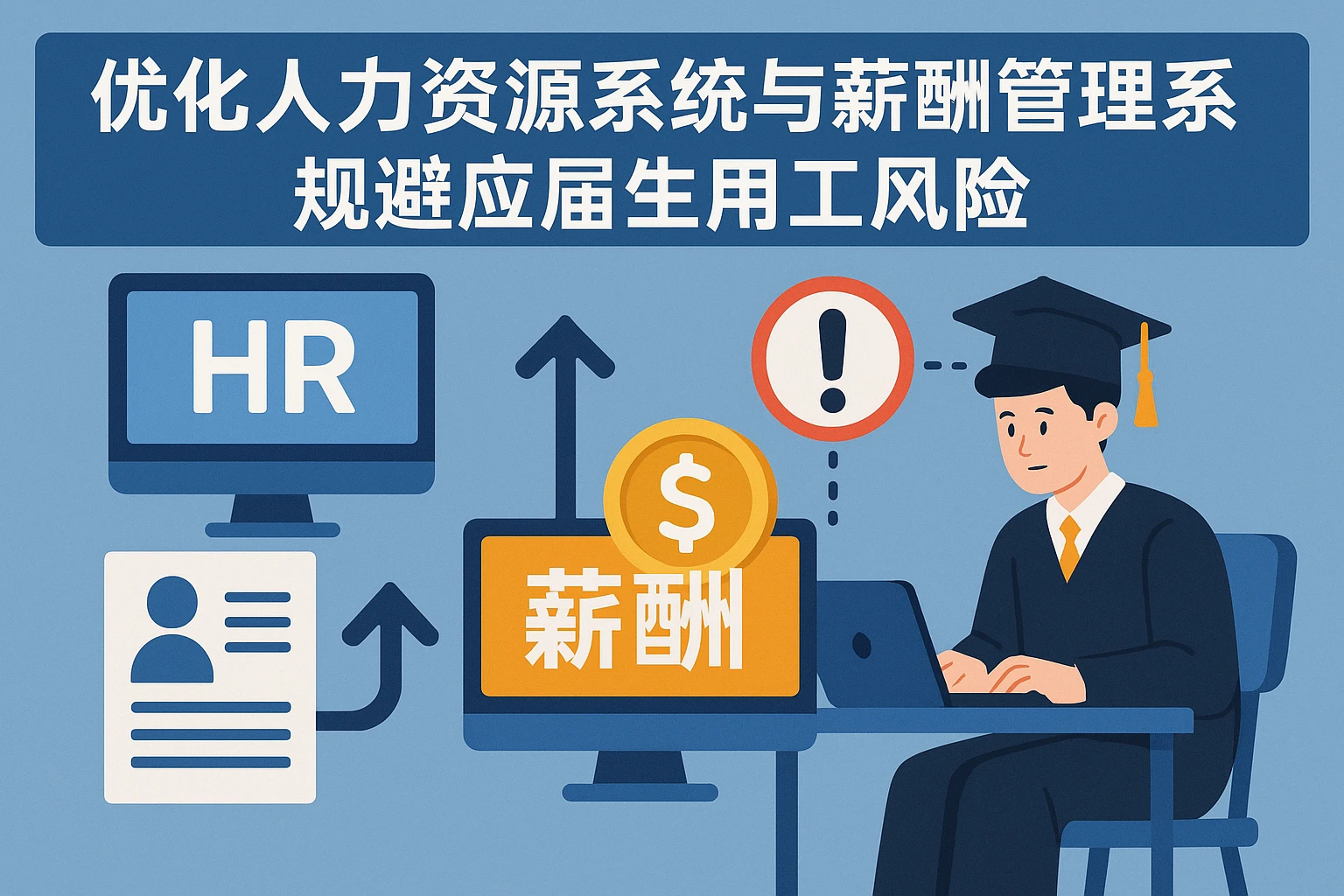 优化人力资源系统与薪酬管理系统,规避应届生用工风险