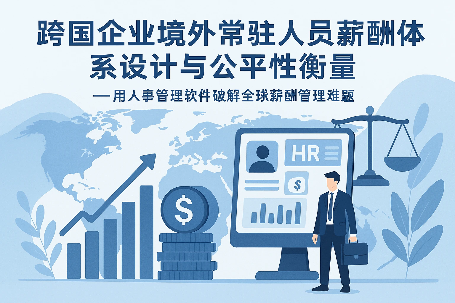 跨国企业境外常驻人员薪酬体系设计与公平性衡量——用人事管理软件破解全球薪酬管理难题