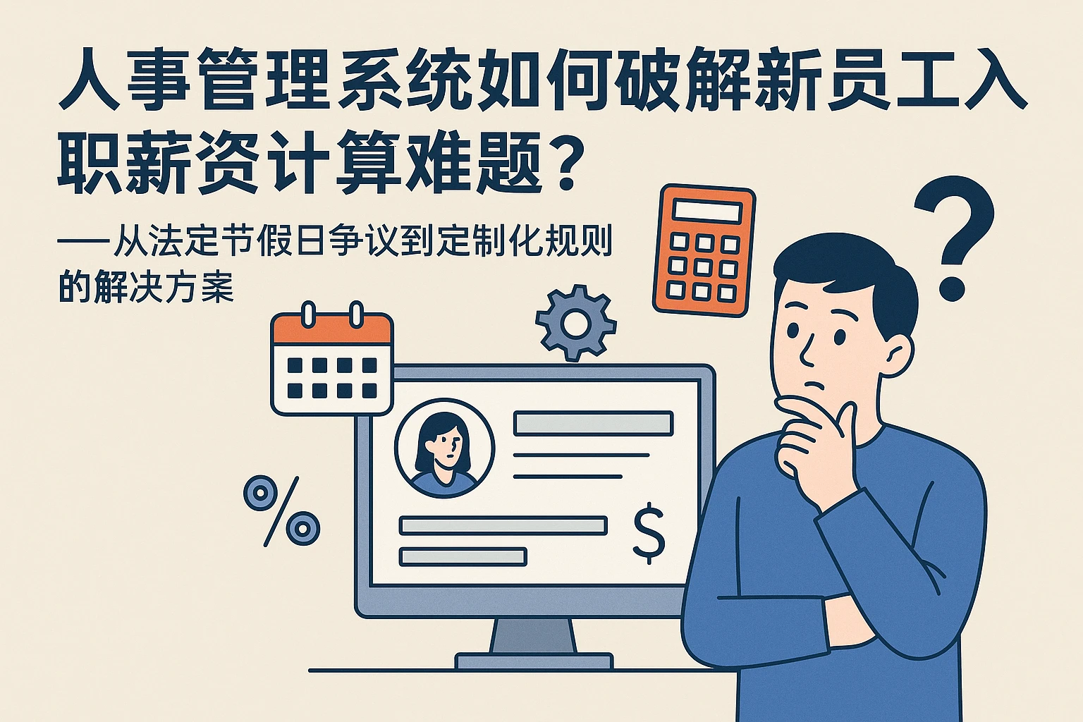 人事管理系统如何破解新员工入职薪资计算难题?——从法定节假日争议到定制化规则的解决方案