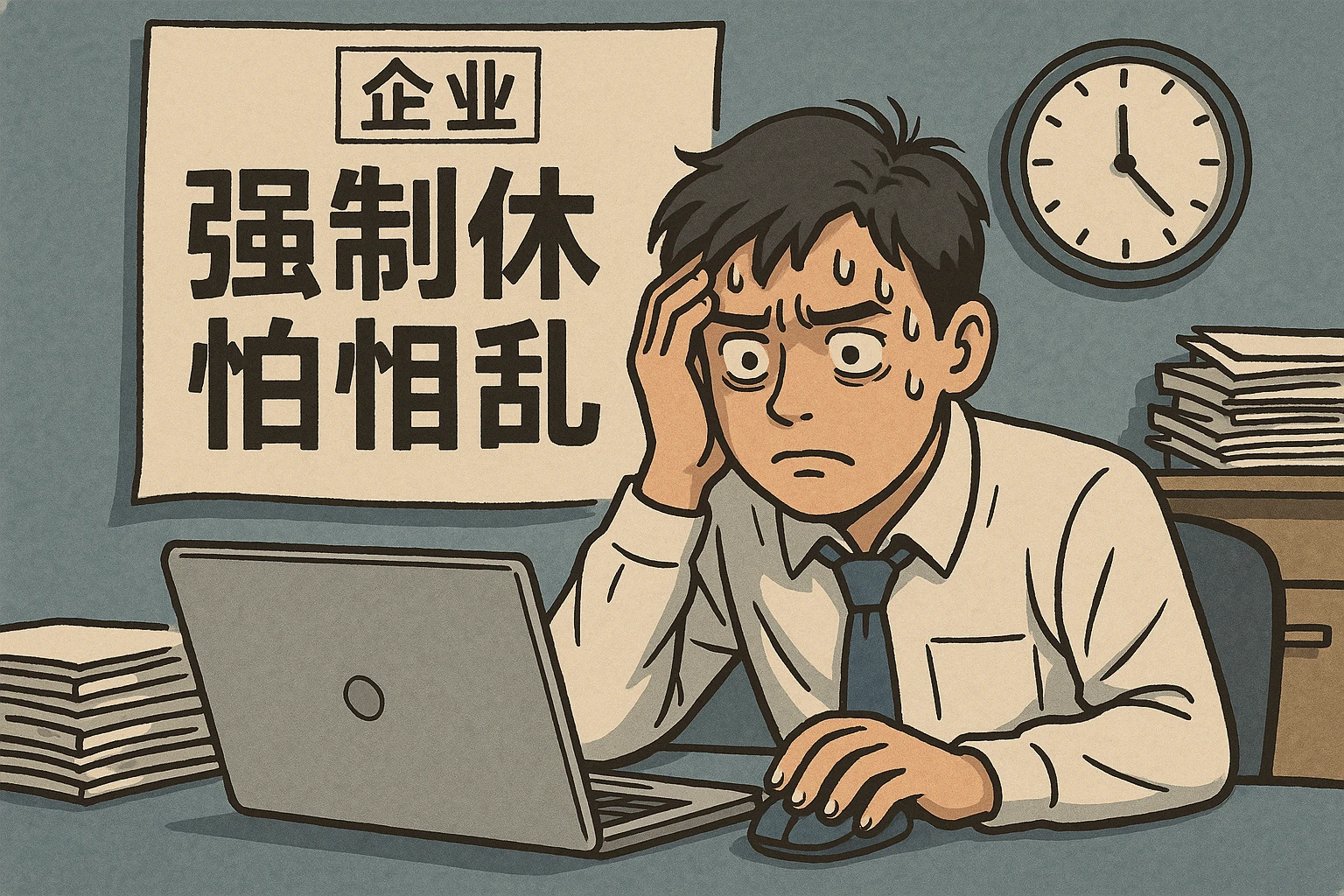 2. 企业“强制休怕乱”的焦虑