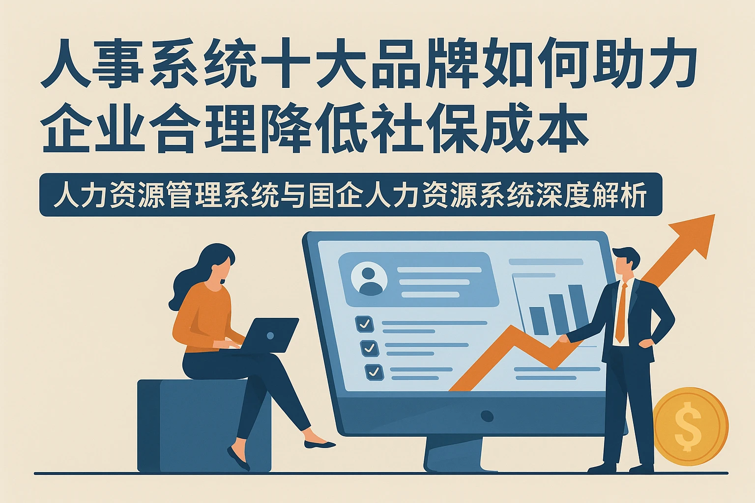 人事系统十大品牌如何助力企业合理降低社保成本 - 人力资源管理系统与国企人力资源系统深度解析