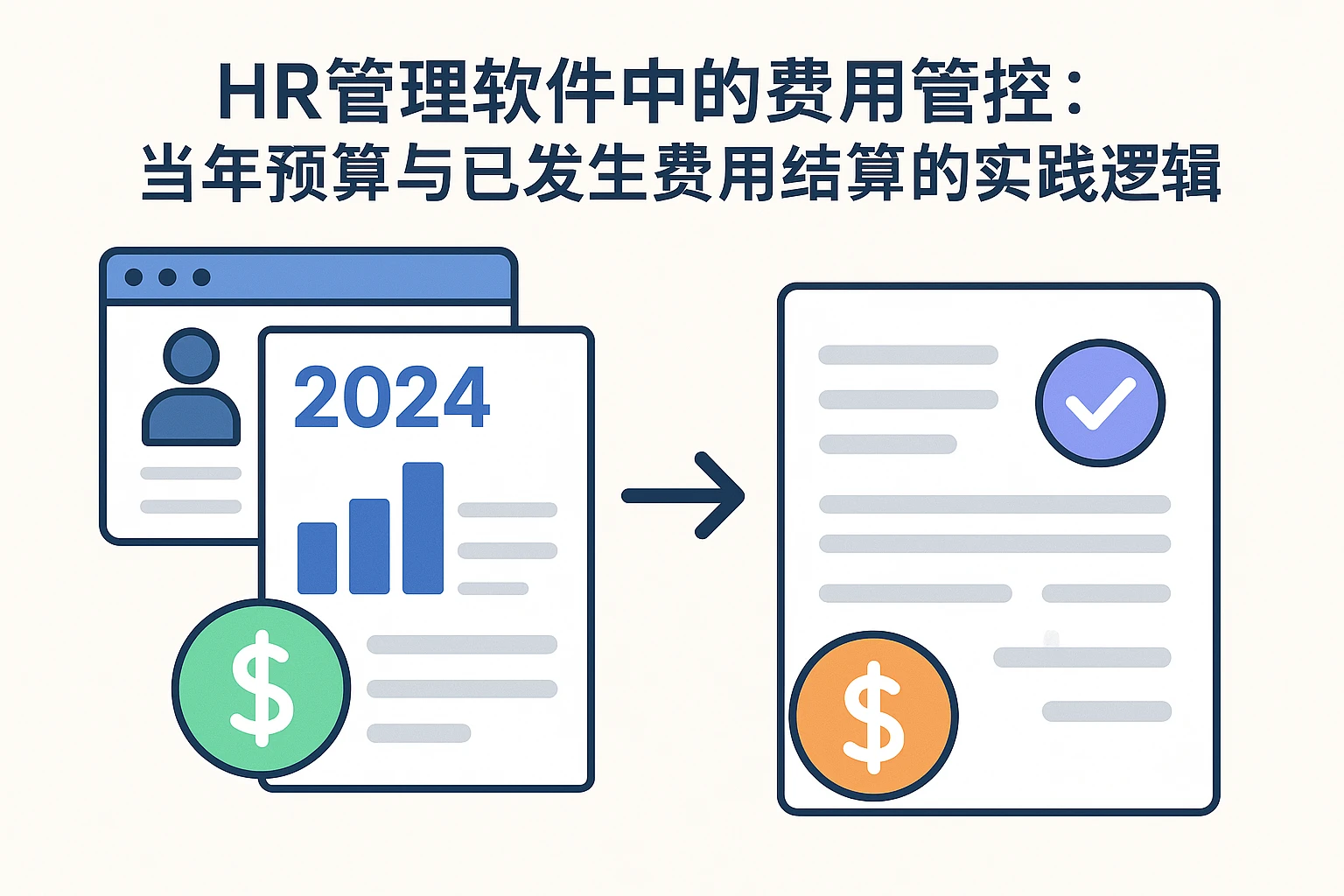 HR管理软件中的费用管控：当年预算与已发生费用结算的实践逻辑