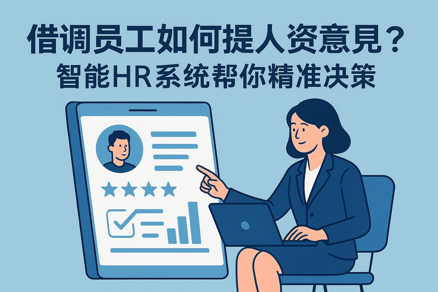 借调员工如何提人资意见？智能HR系统帮你精准决策