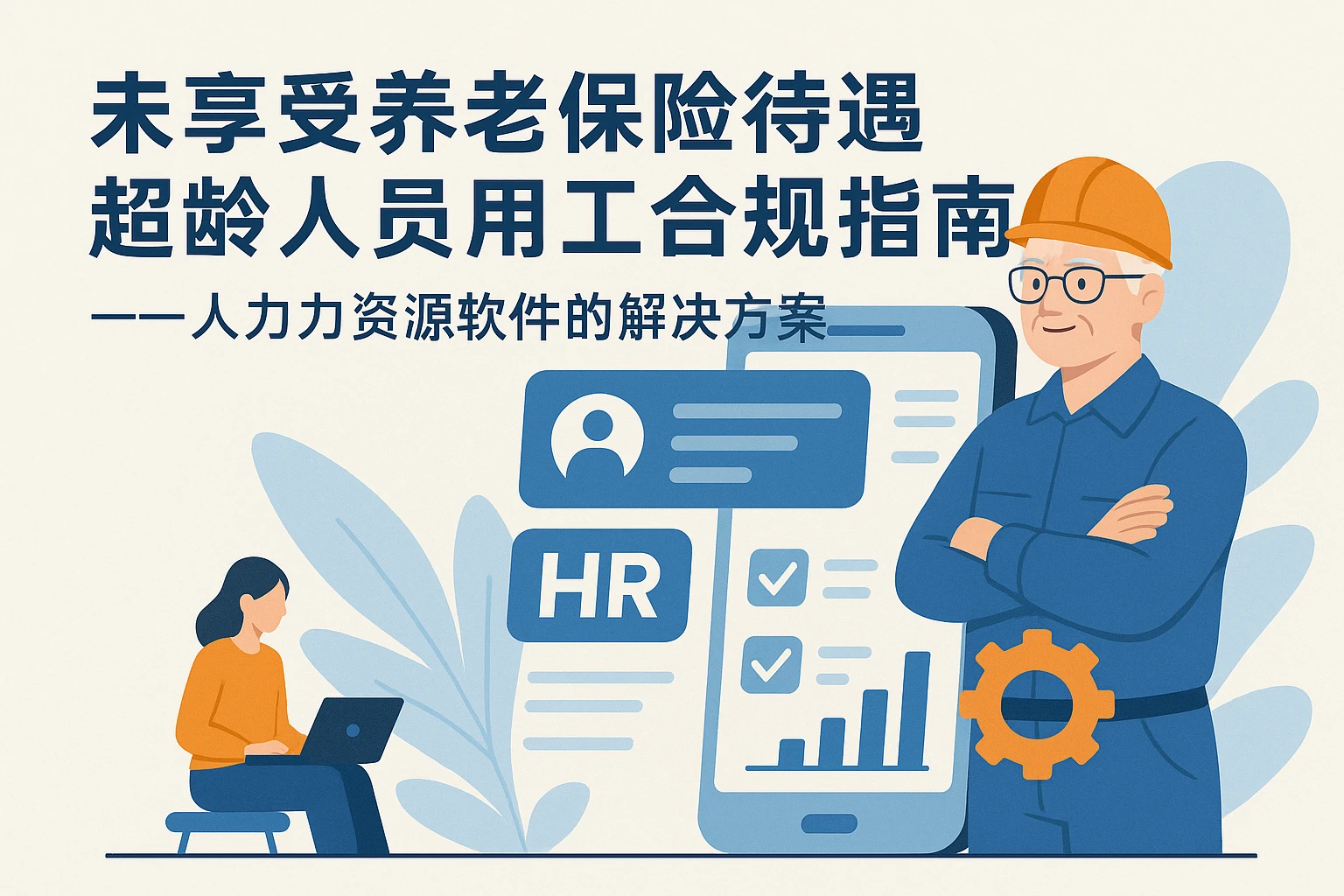 未享受养老保险待遇超龄人员用工合规指南——人力资源软件的解决方案