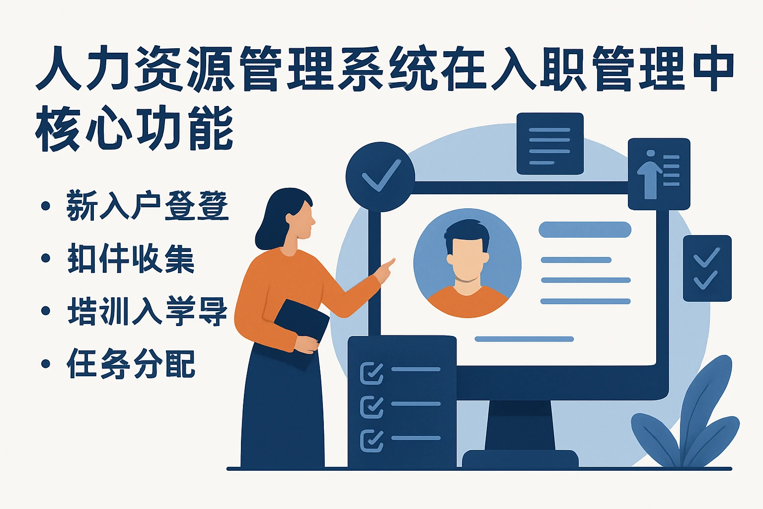 人力资源管理系统在入职管理中的核心功能
