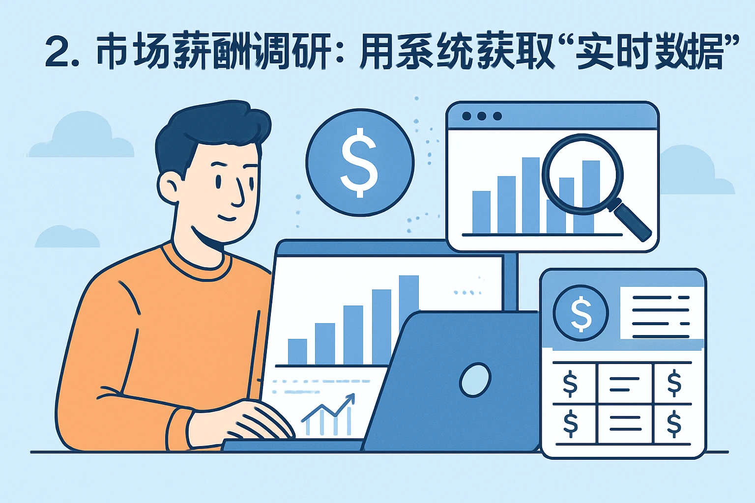 2. 市场薪酬调研：用系统获取“实时数据”