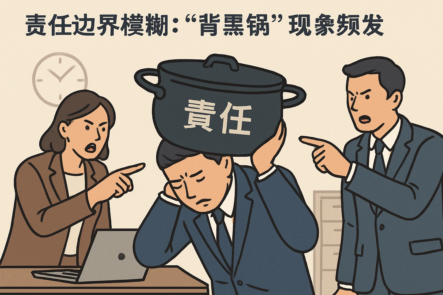 2. 责任边界模糊：“背黑锅”现象频发