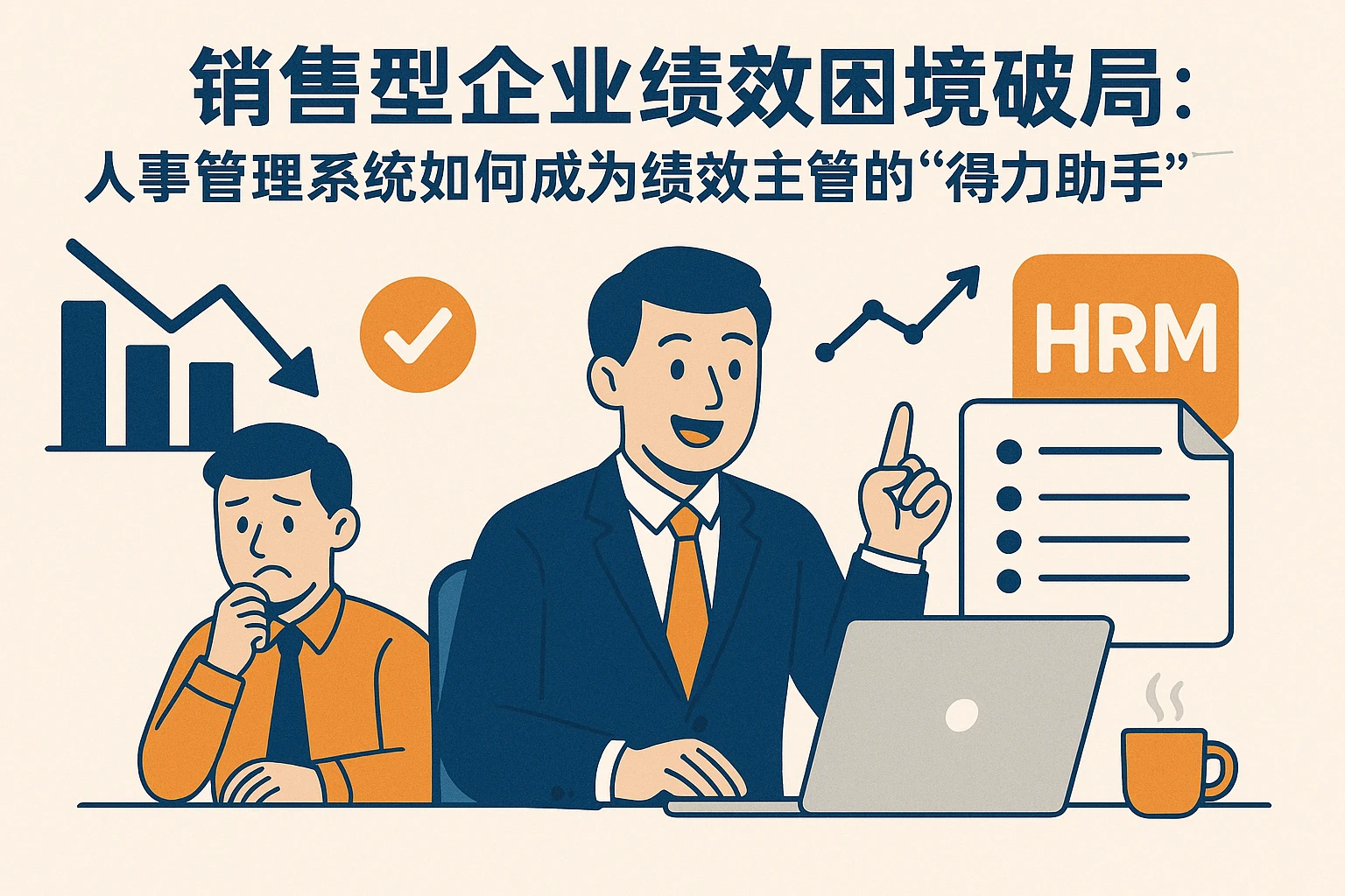 销售型企业绩效困境破局：人事管理系统如何成为绩效主管的“得力助手”