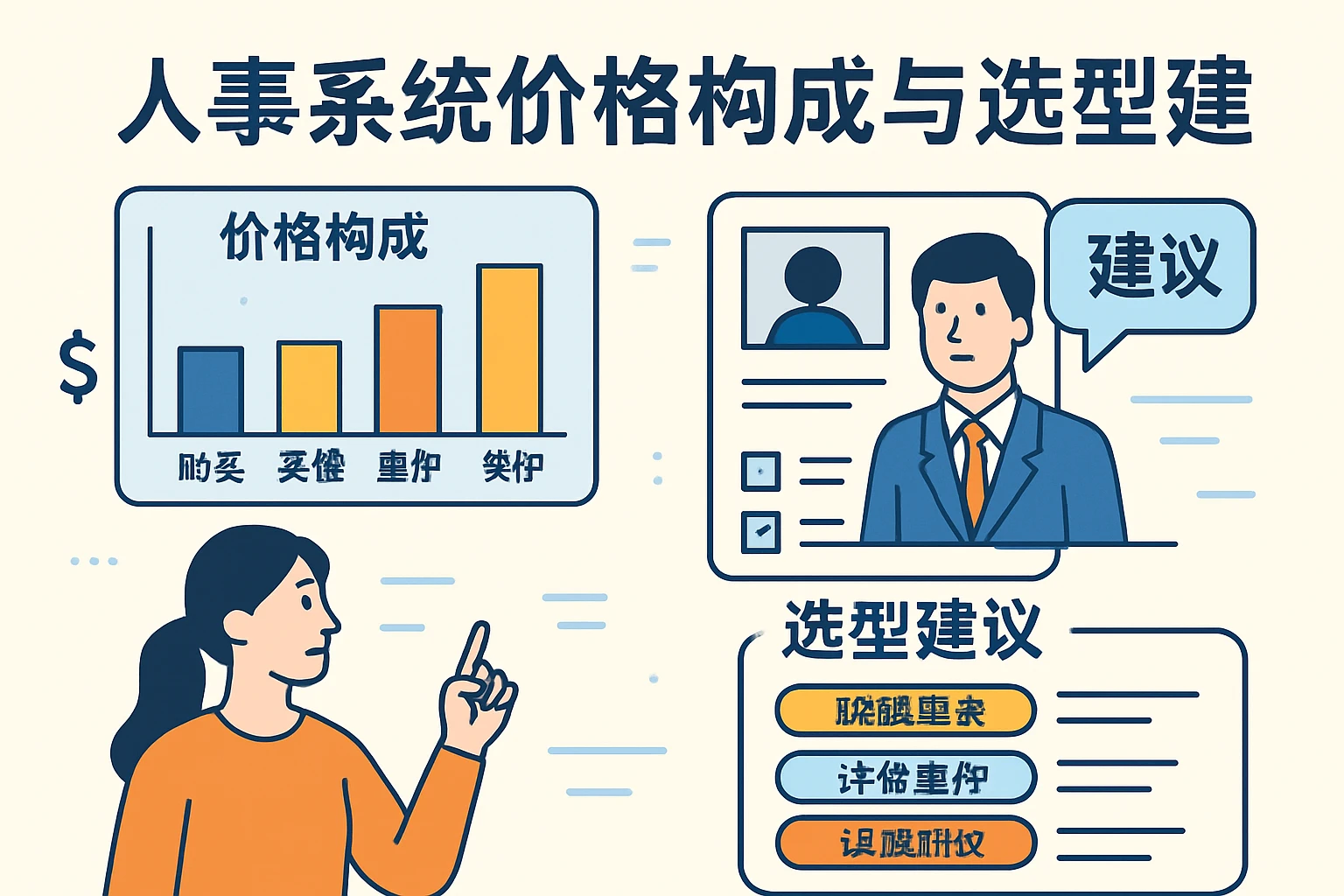 人事系统价格构成与选型建议