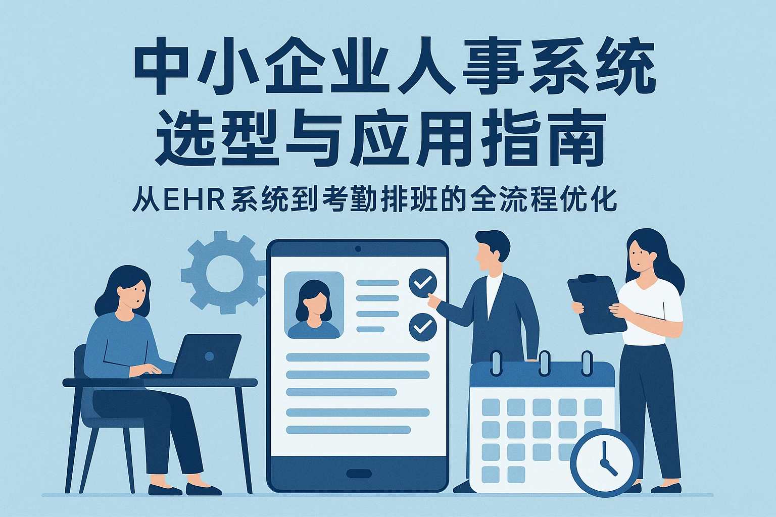 中小企业人事系统选型与应用指南：从ehr系统到考勤排班的全流程优化