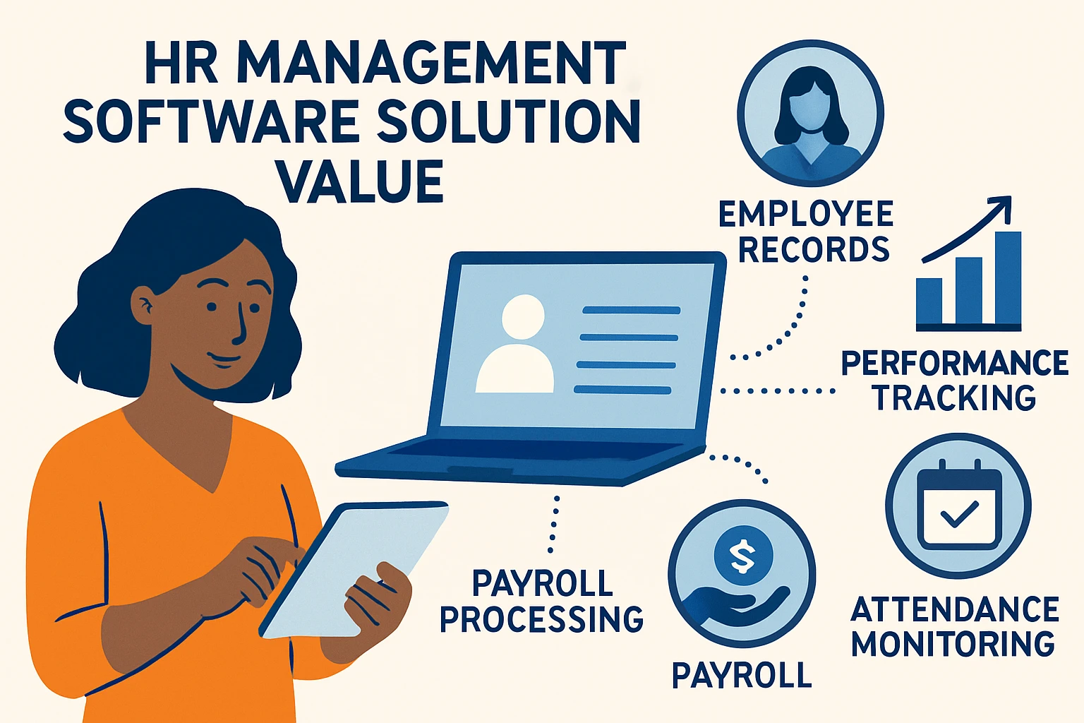 HR管理软件的解决方案价值