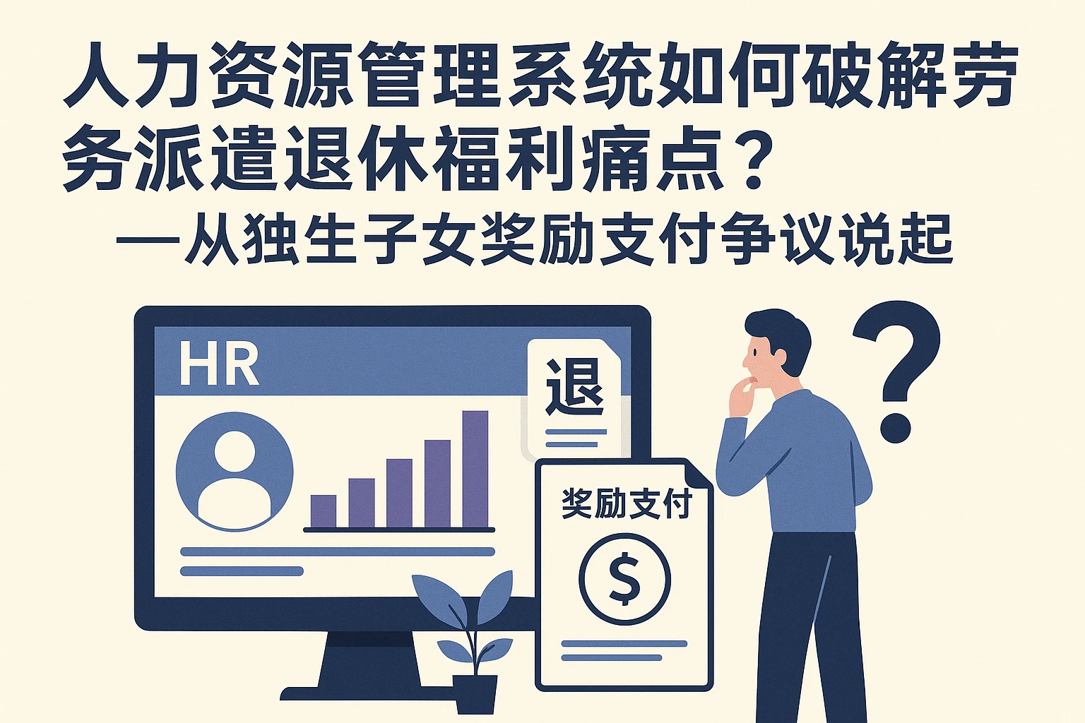 人力资源管理系统如何破解劳务派遣退休福利痛点？——从独生子女奖励支付争议说起
