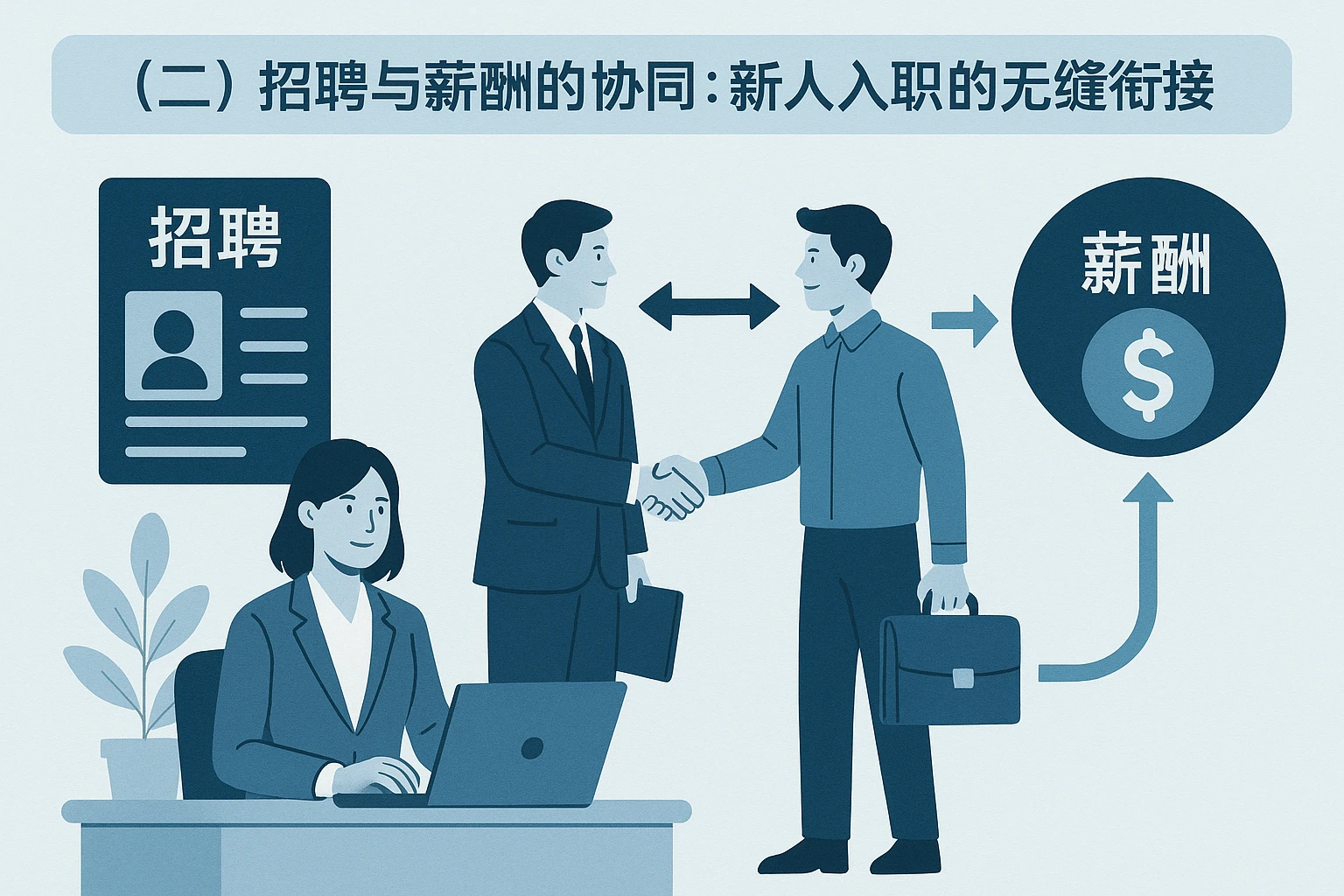 （二）招聘与薪酬的协同：新人入职的无缝衔接