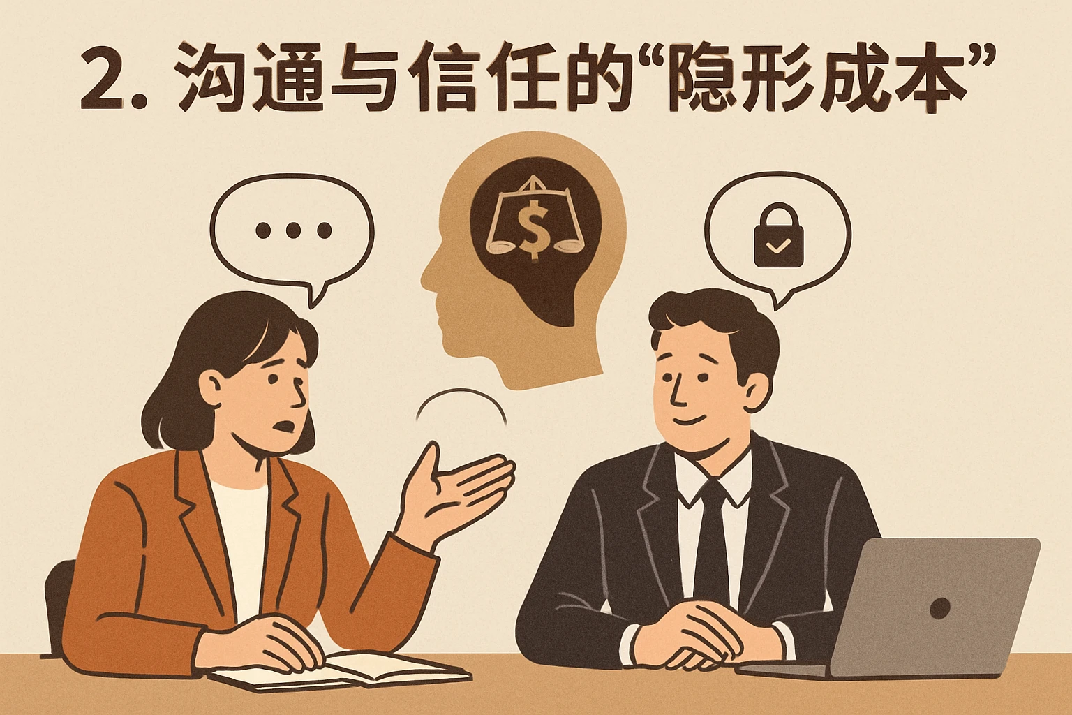 2. 沟通与信任的“隐形成本”