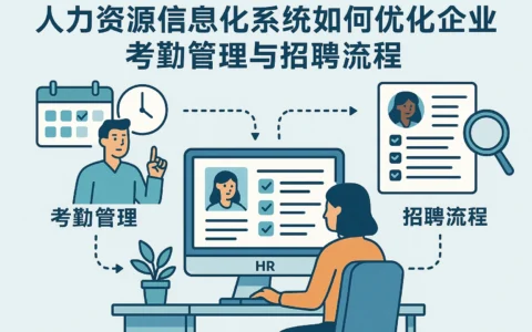 人力资源信息化系统如何优化企业考勤管理与招聘流程
