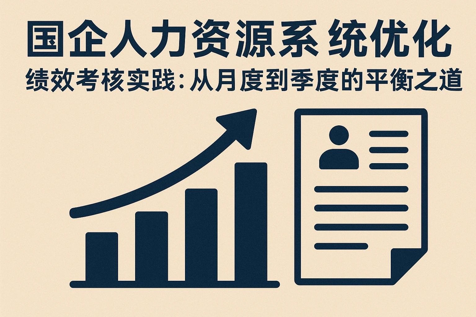 国企人力资源系统优化绩效考核实践：从月度到季度的平衡之道