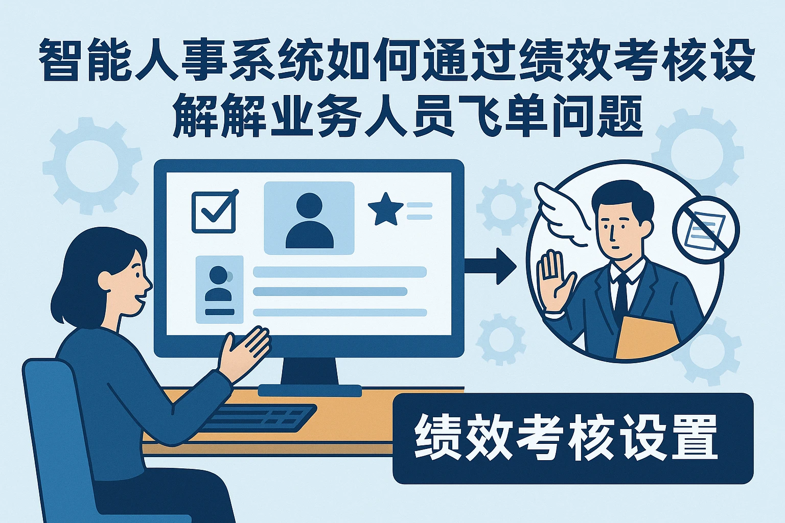 智能人事系统如何通过绩效考核设置解决业务人员飞单问题