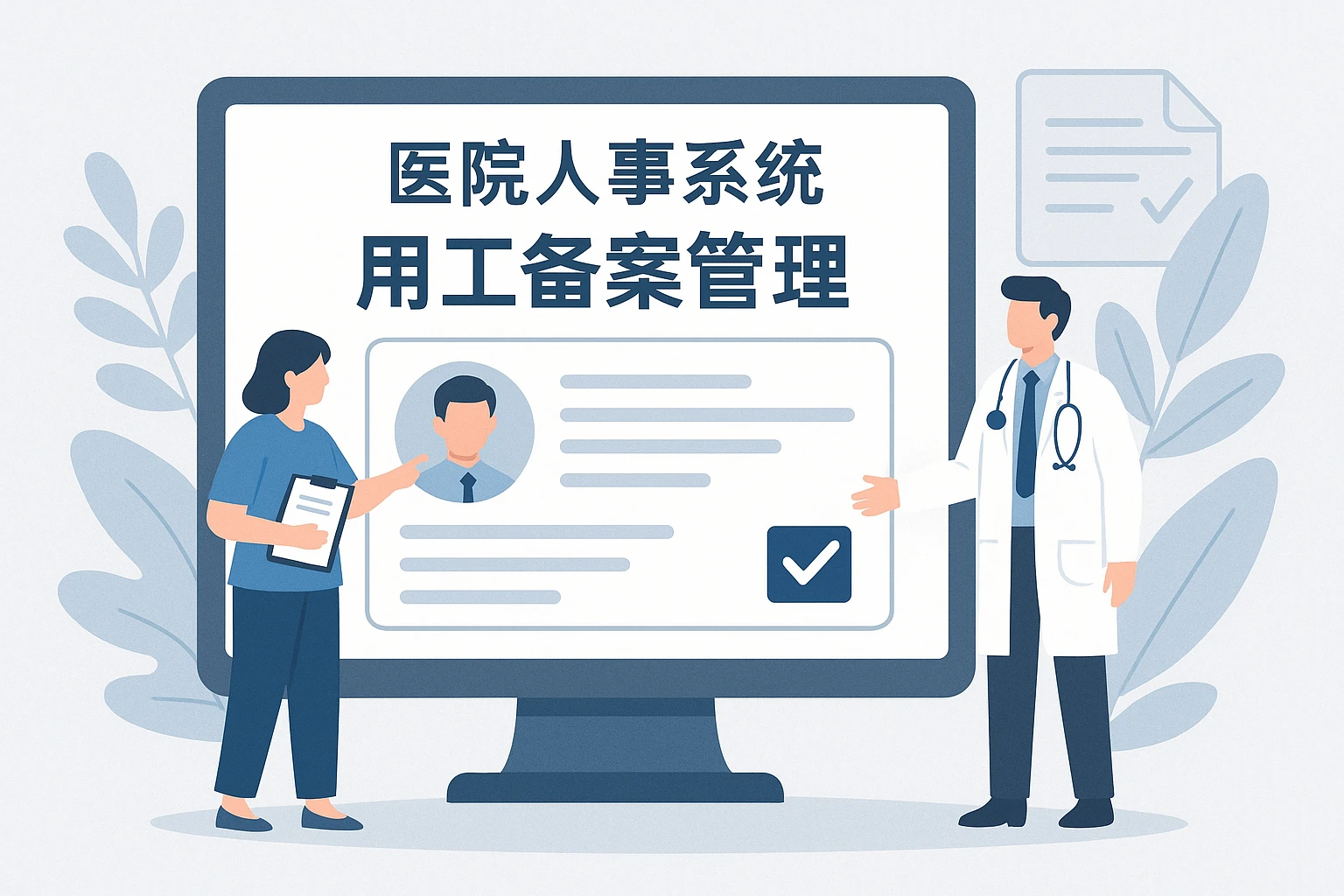 医院人事系统中的用工备案管理