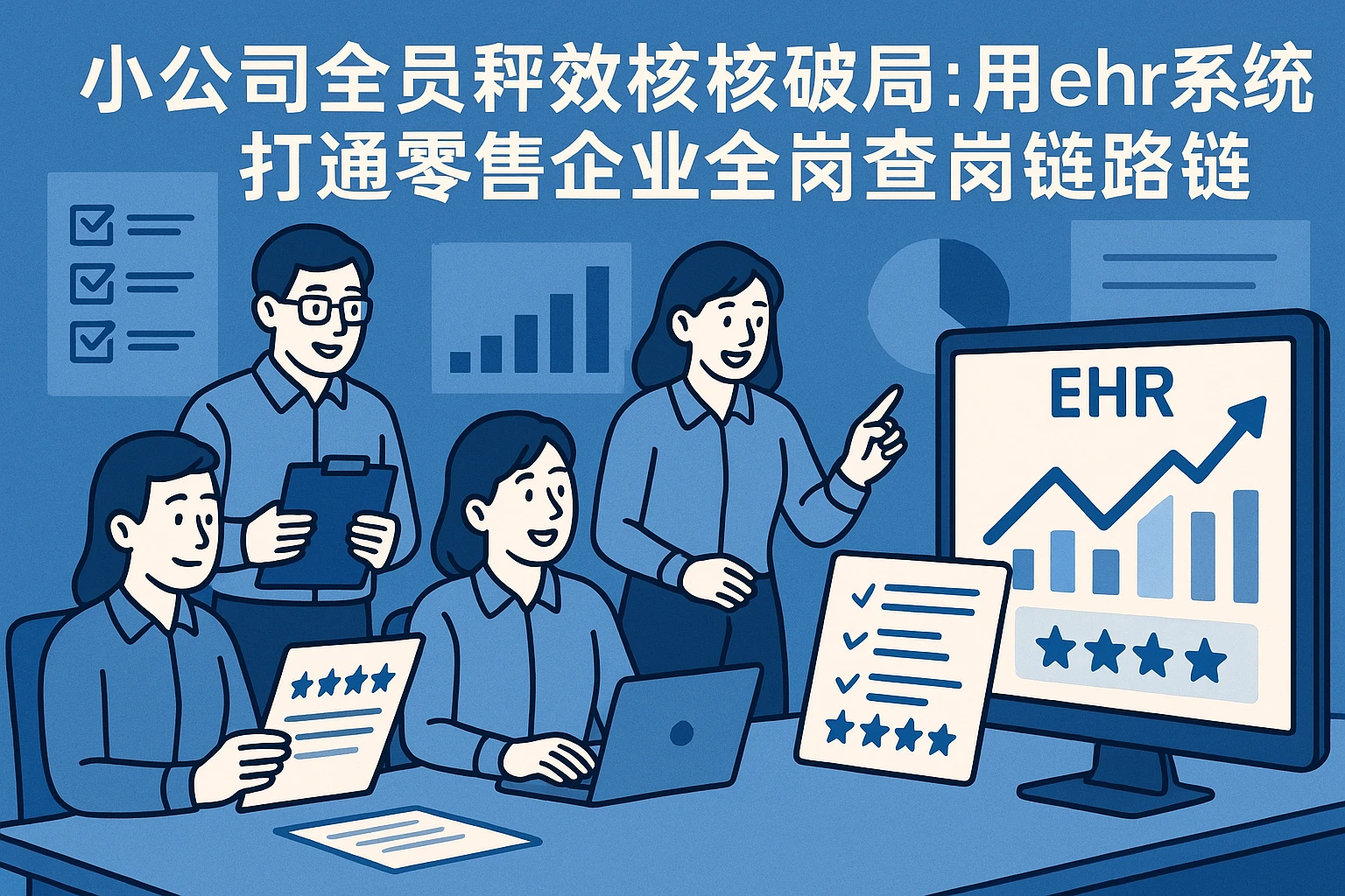 小公司全员绩效考核破局:用ehr系统打通零售企业全岗位考核链路