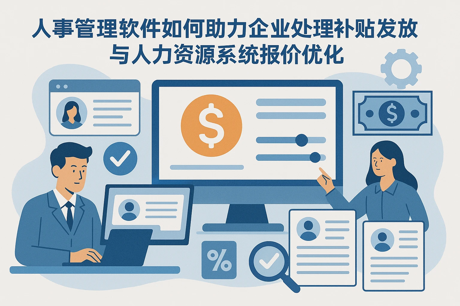 人事管理软件如何助力企业处理补贴发放与人力资源系统报价优化