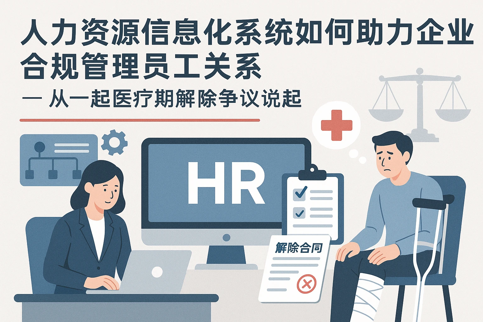 人力资源信息化系统如何助力企业合规管理员工关系——从一起医疗期解除争议说起