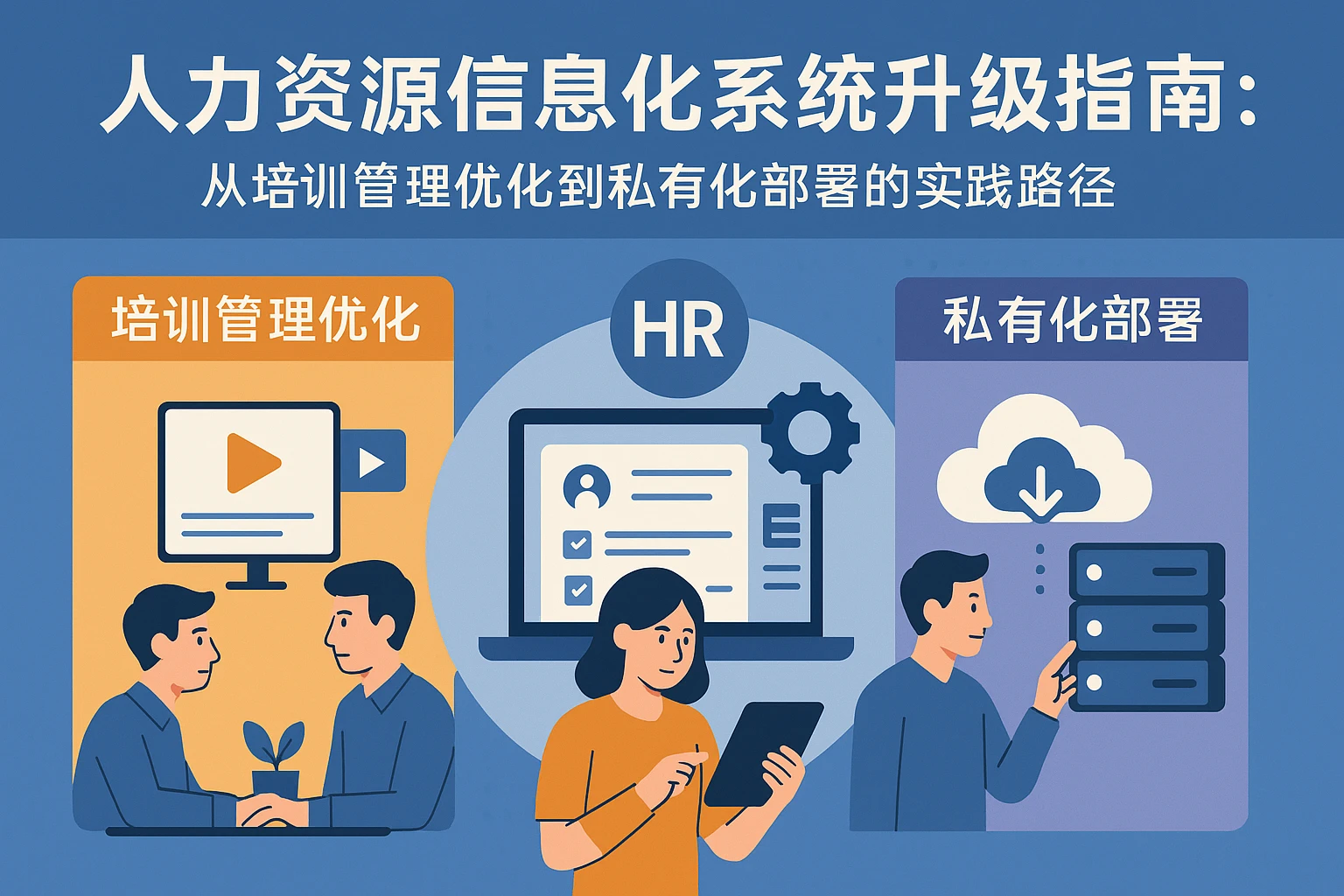 人力资源信息化系统升级指南:从培训管理优化到私有化部署的实践路径