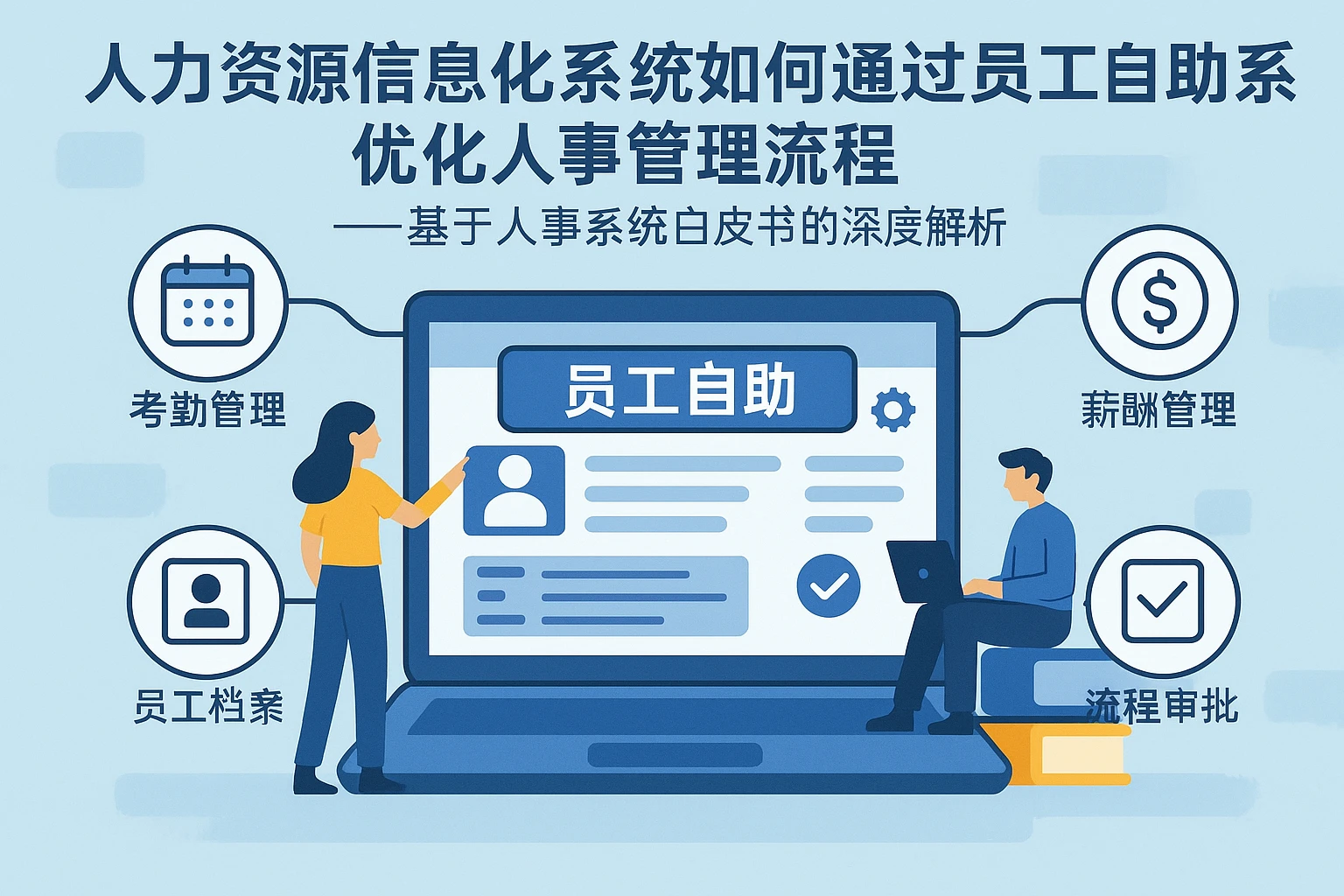 人力资源信息化系统如何通过员工自助系统优化人事管理流程——基于人事系统白皮书的深度解析