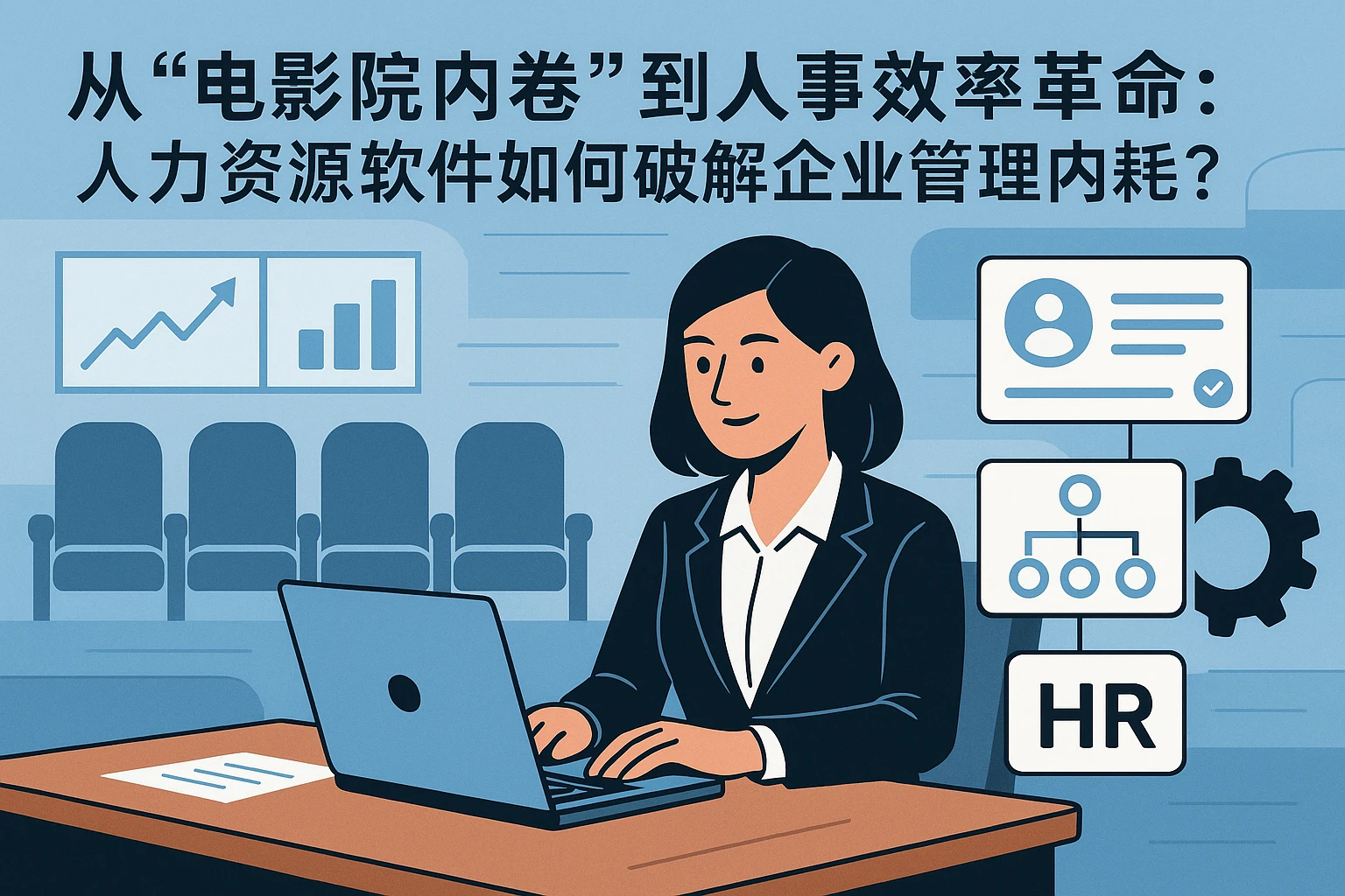 从“电影院内卷”到人事效率革命：人力资源软件如何破解企业管理内耗？