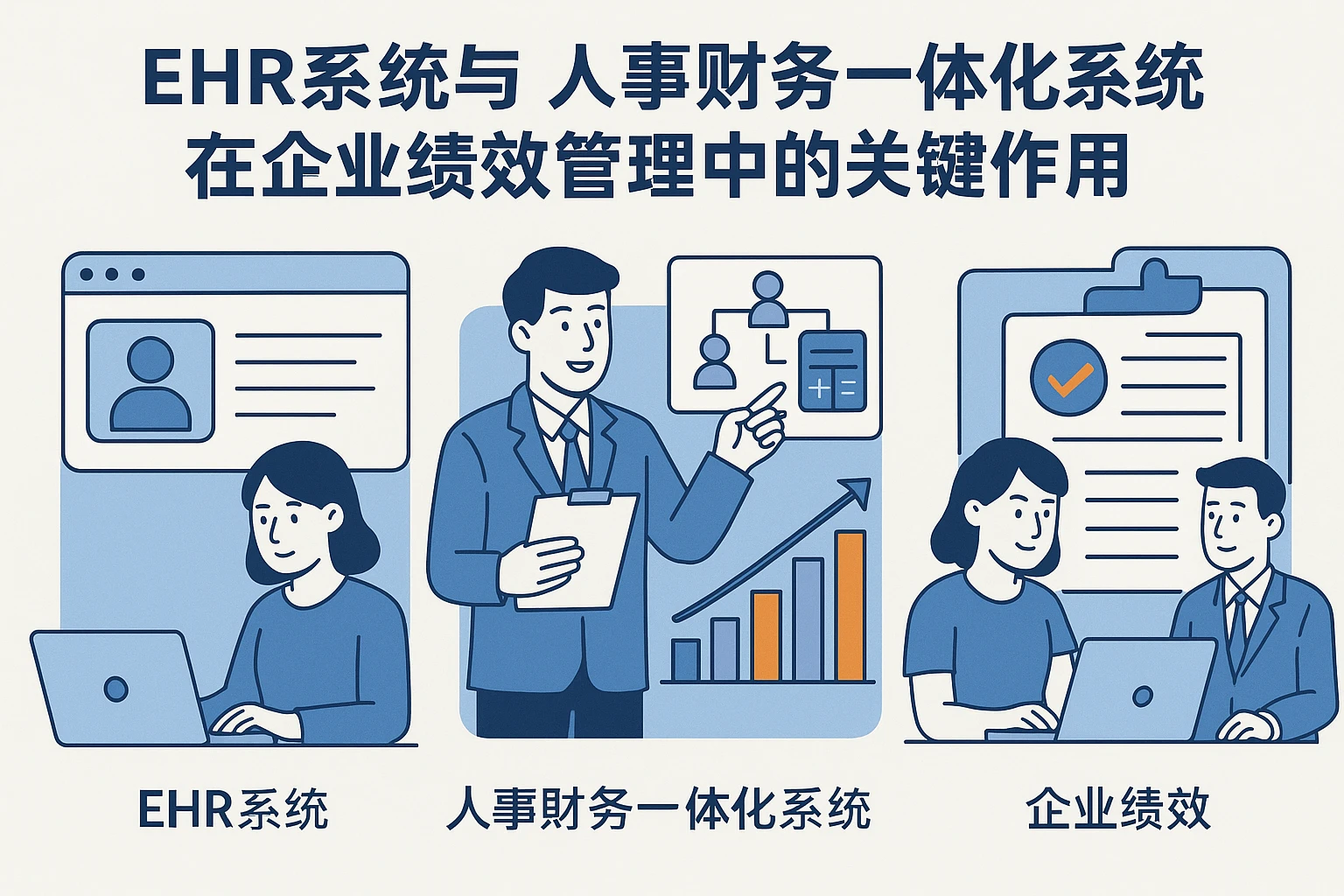 ehr系统与人事财务一体化系统在企业绩效管理中的关键作用