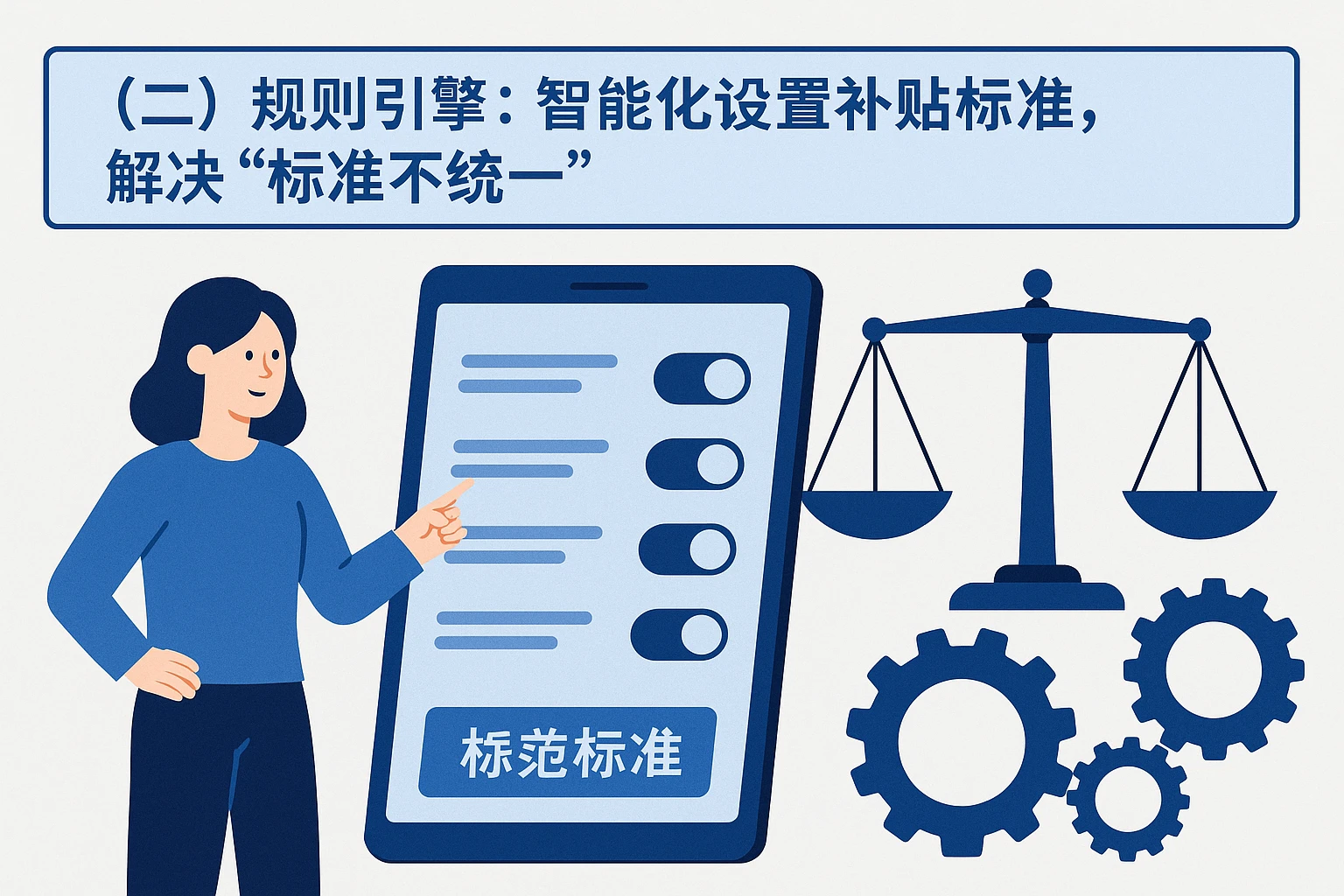 (二)规则引擎:智能化设置补贴标准,解决“标准不统一”