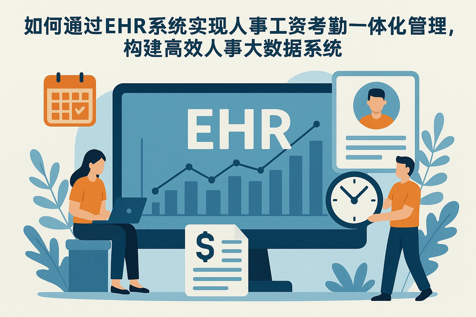 如何通过EHR系统实现人事工资考勤一体化管理,构建高效人事大数据系统