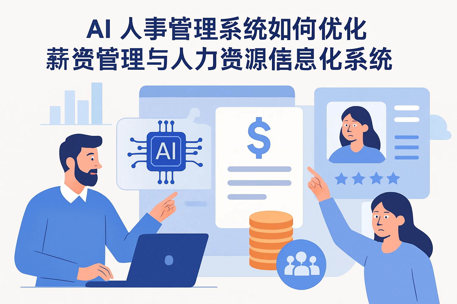 AI人事管理系统如何优化薪资管理系统与人力资源信息化系统