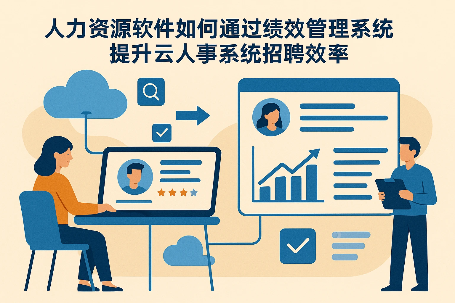 人力资源软件如何通过绩效管理系统提升云人事系统招聘效率