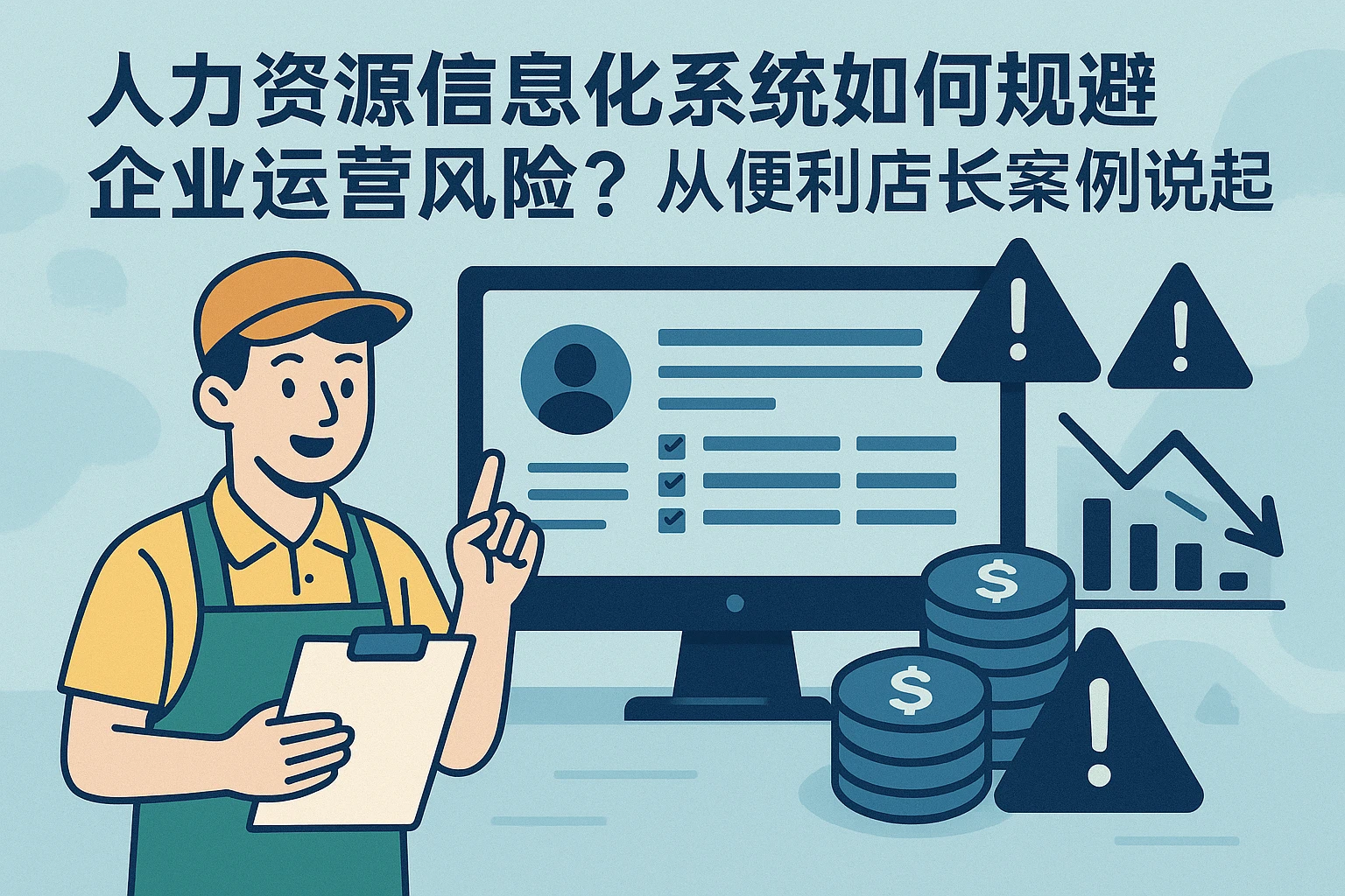 人力资源信息化系统如何规避企业运营风险？从便利店长案例说起