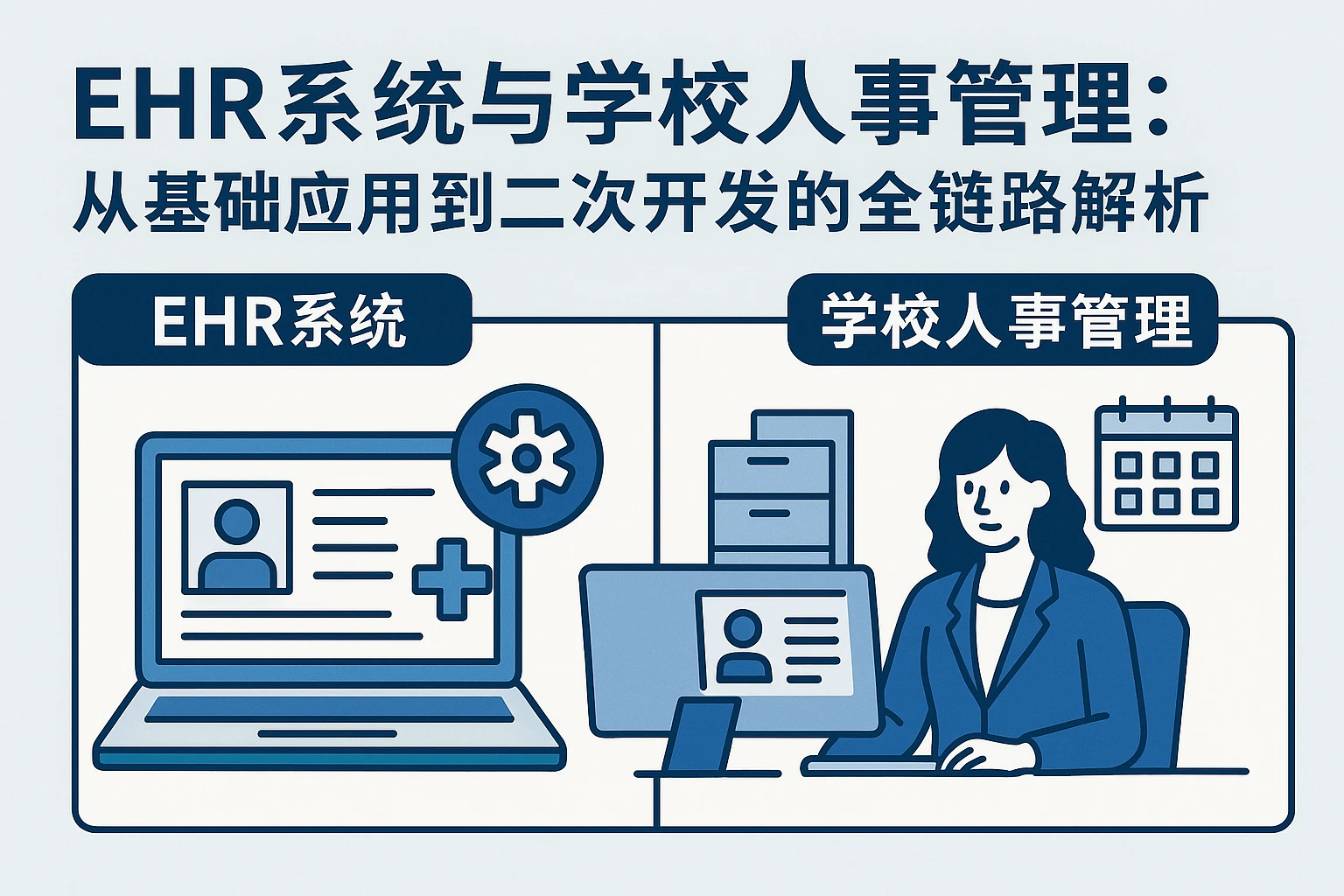 EHR系统与学校人事管理：从基础应用到二次开发的全链路解析