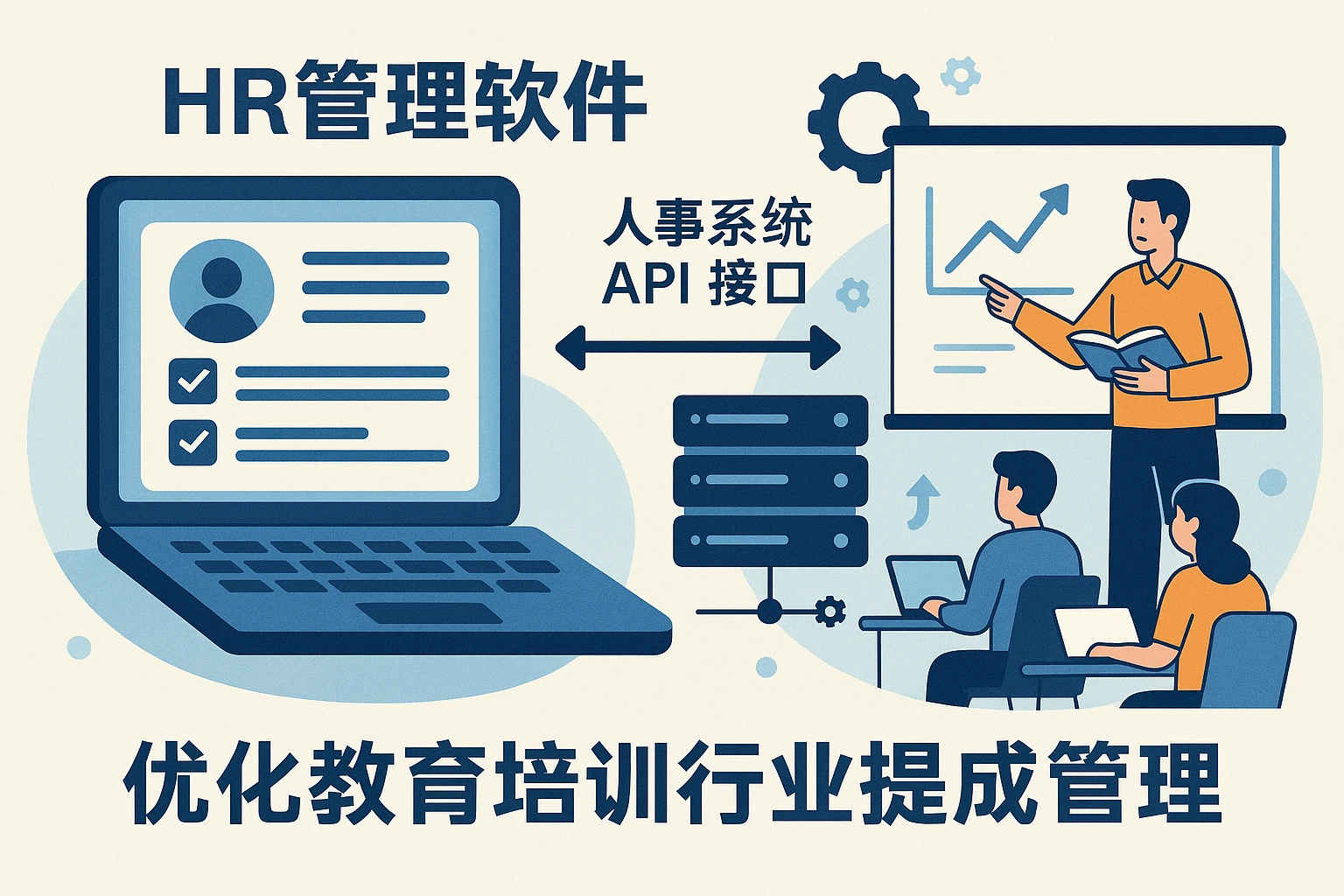 HR管理软件如何通过人事系统API接口优化教育培训行业提成管理