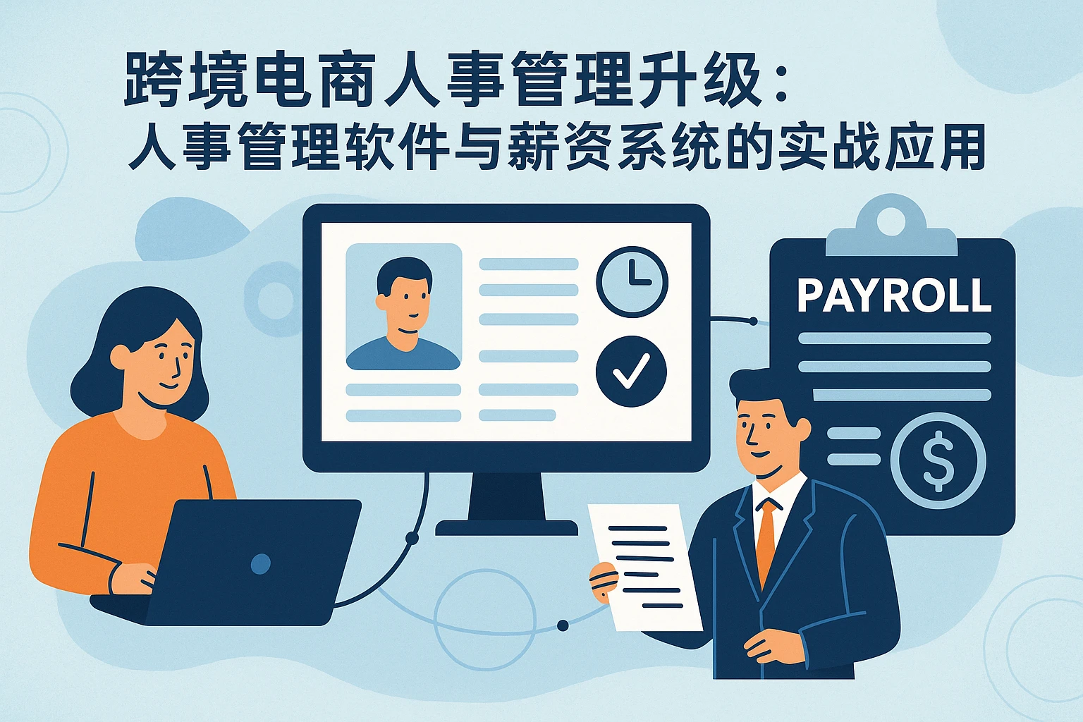 跨境电商人事管理升级：人事管理软件与薪资系统的实战应用