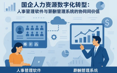 国企人力资源数字化转型：人事管理软件与薪酬管理系统的协同价值